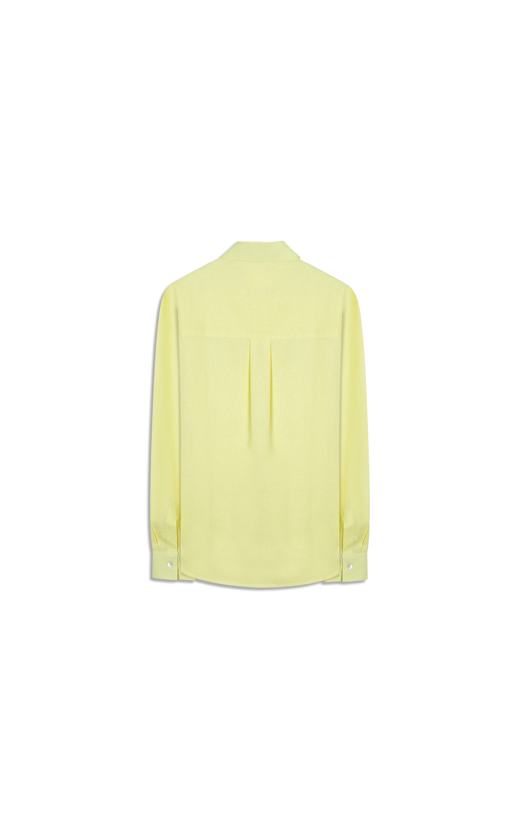 Camisa Linho  Piva Amarelo Limao