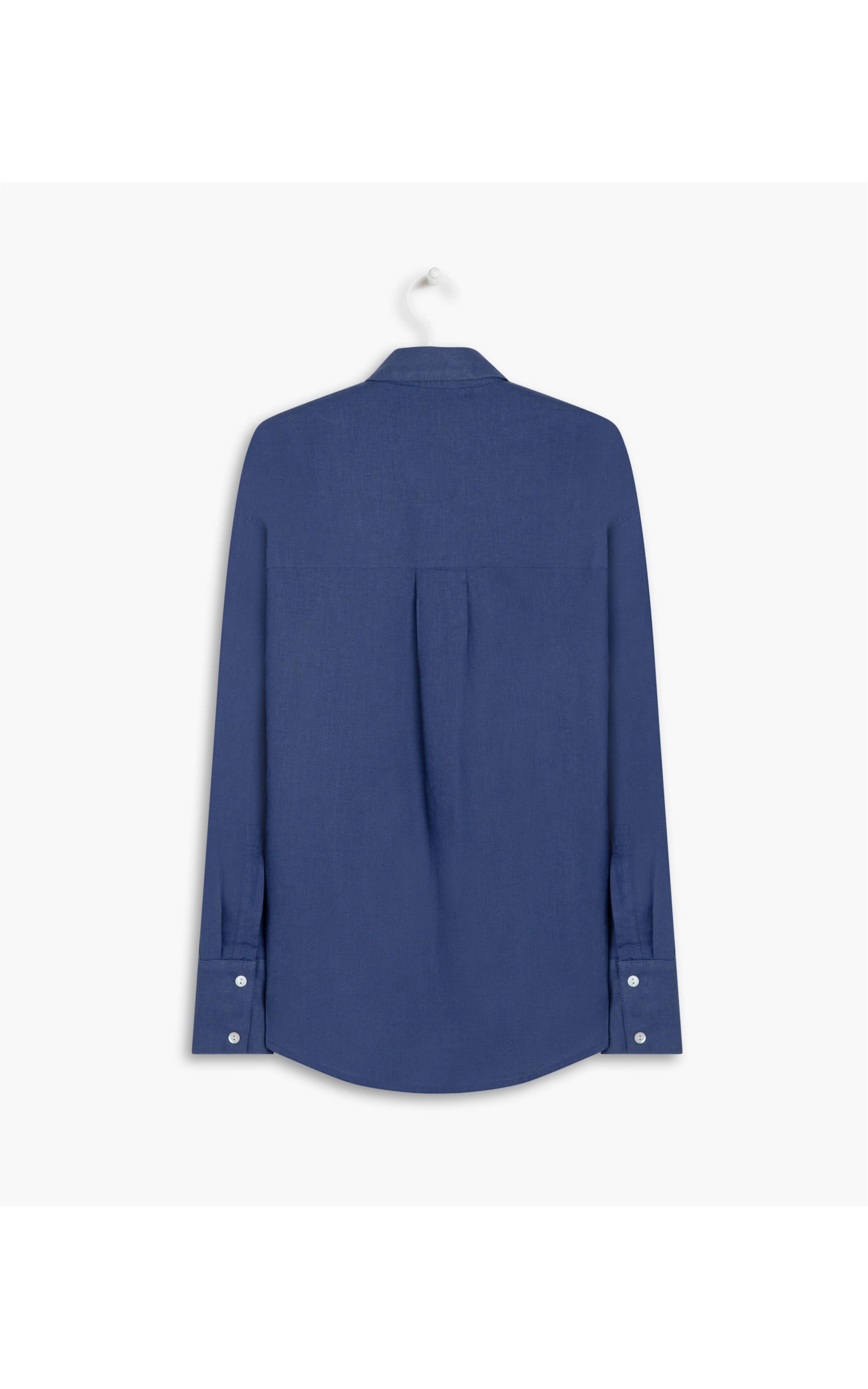 Camisa Linho  Piva Azul Jeans