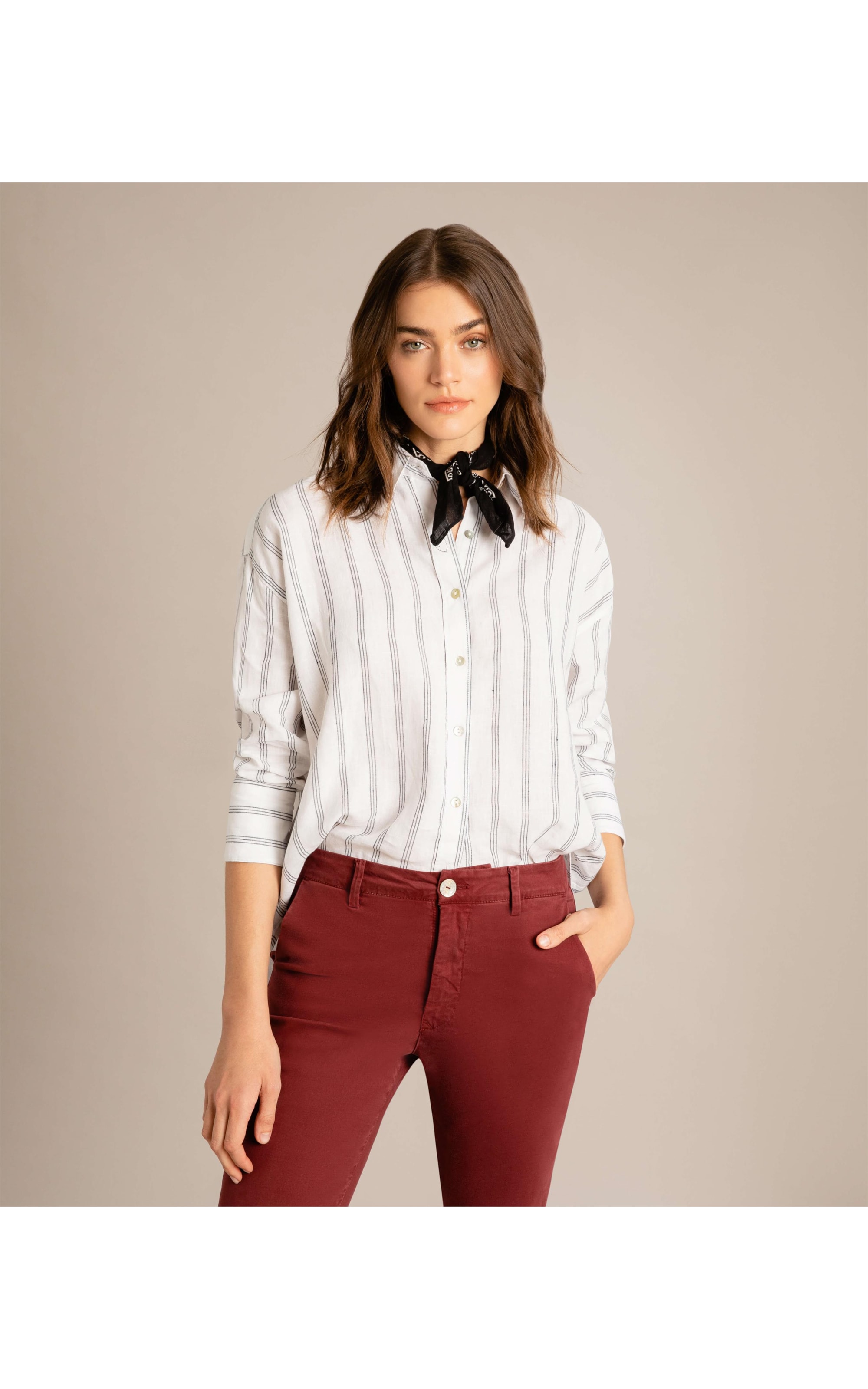 Camisa Linho  Piva Branco