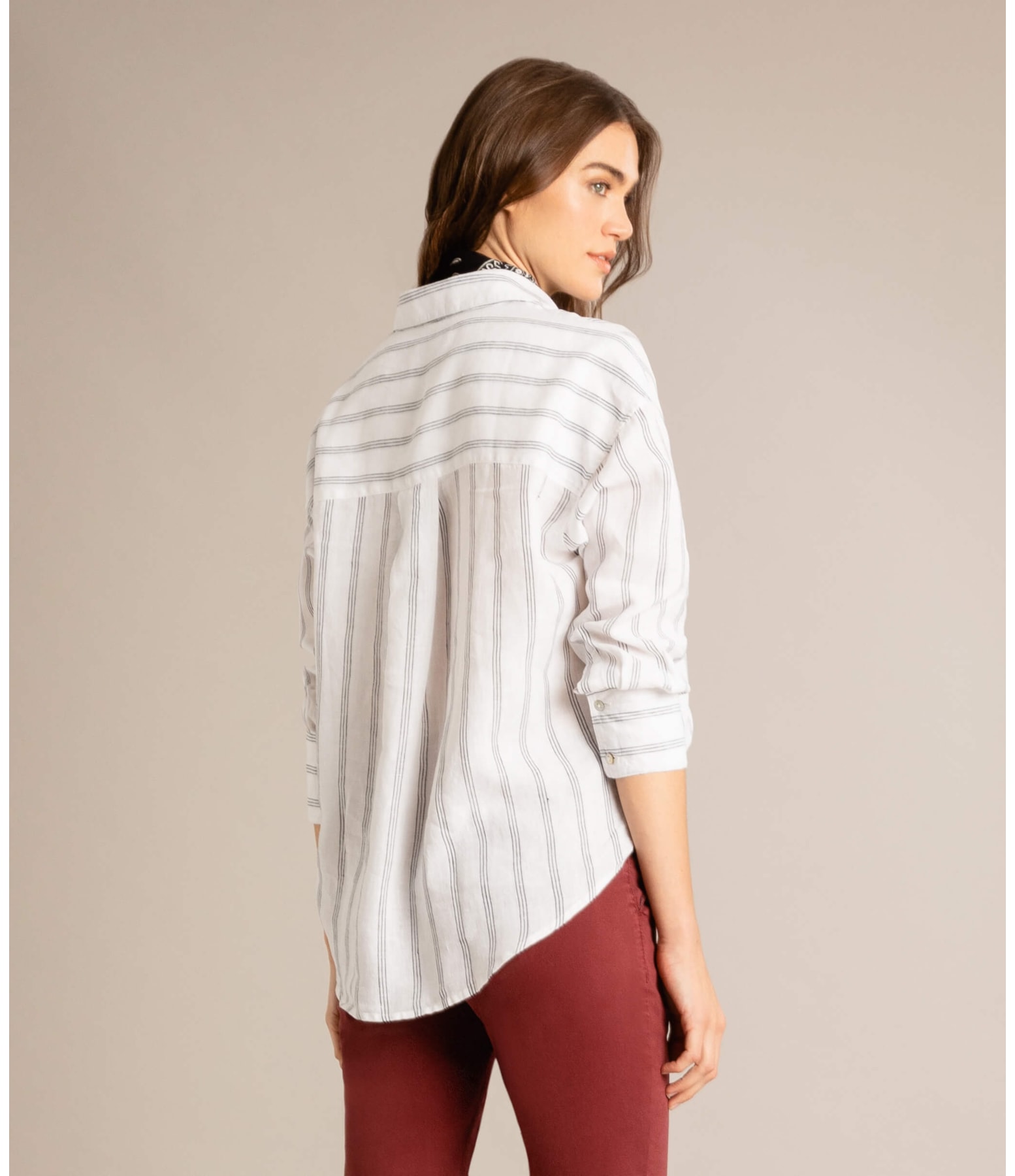 Camisa Linho  Piva Branco