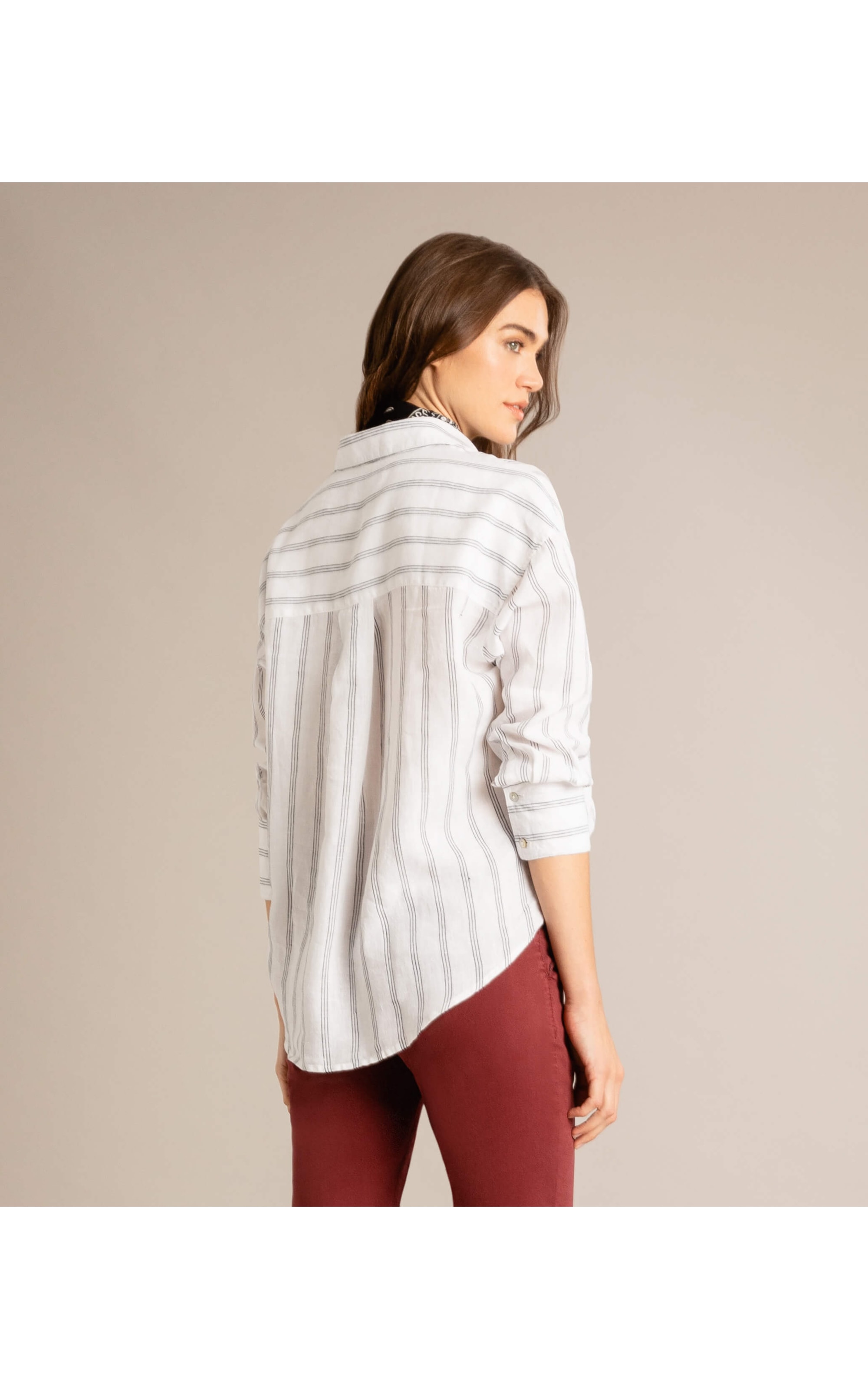 Camisa Linho  Piva Branco
