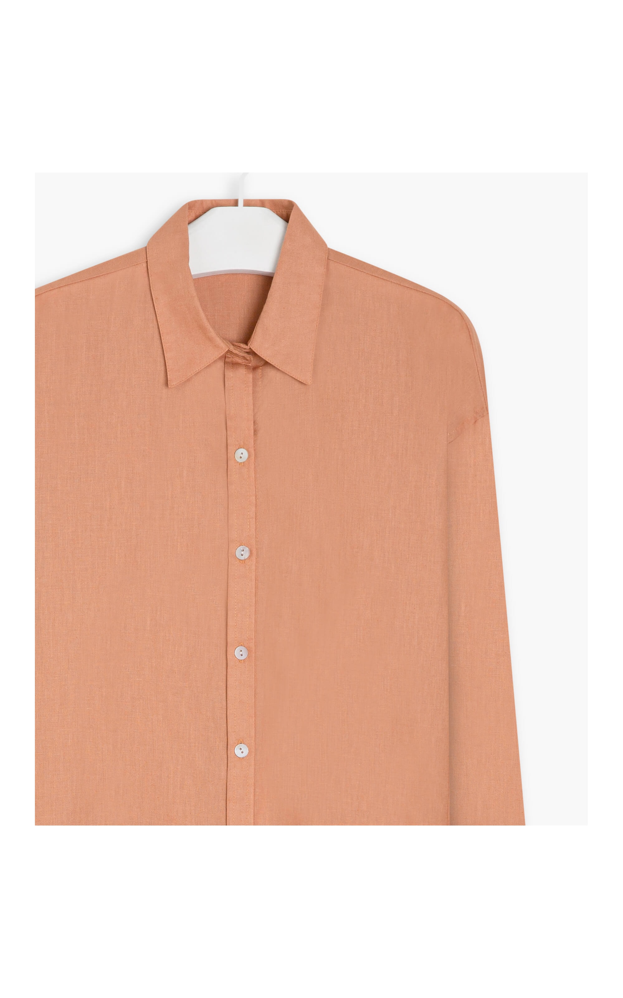Camisa Linho  Piva Cereja