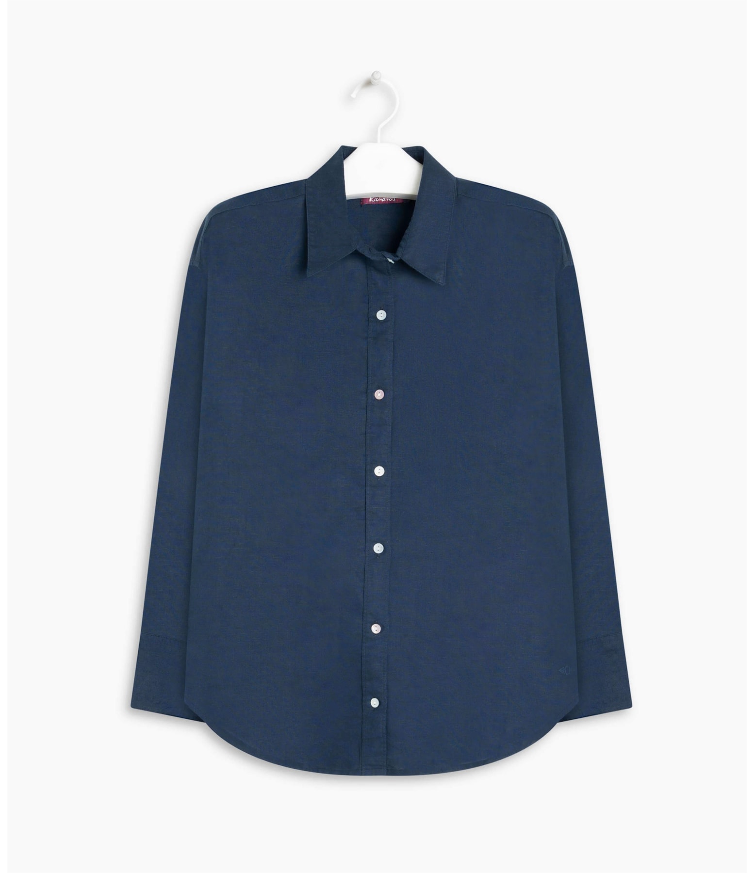 Camisa Linho  Piva Dark Navy