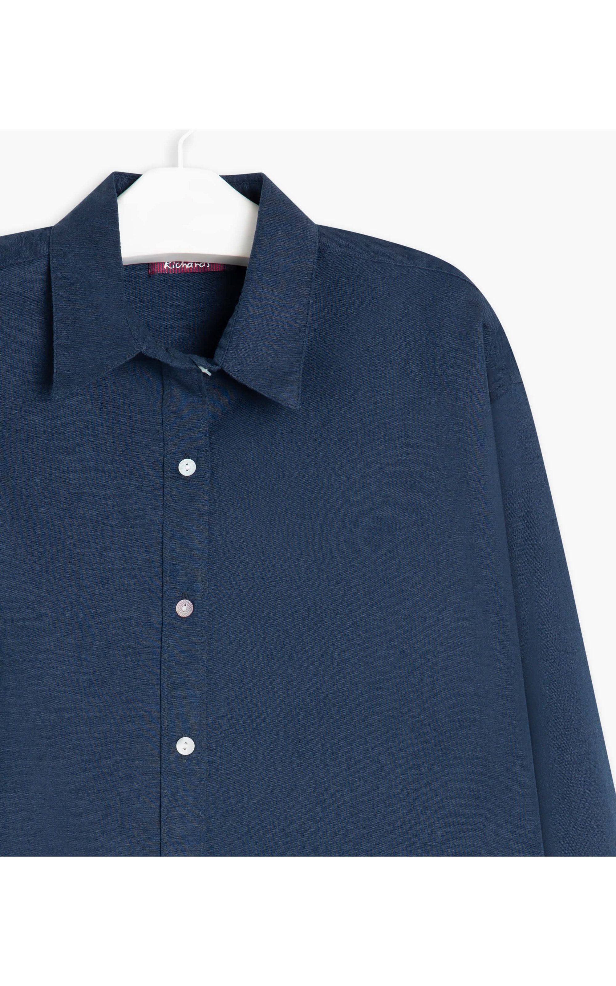 Camisa Linho  Piva Dark Navy