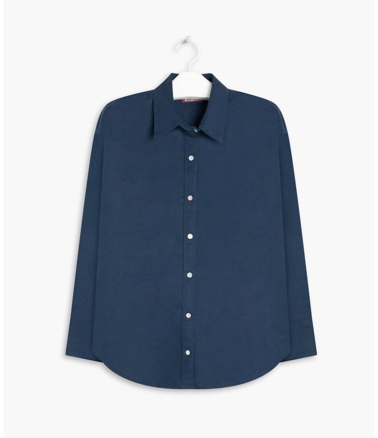 Camisa Linho  Piva Dark Navy