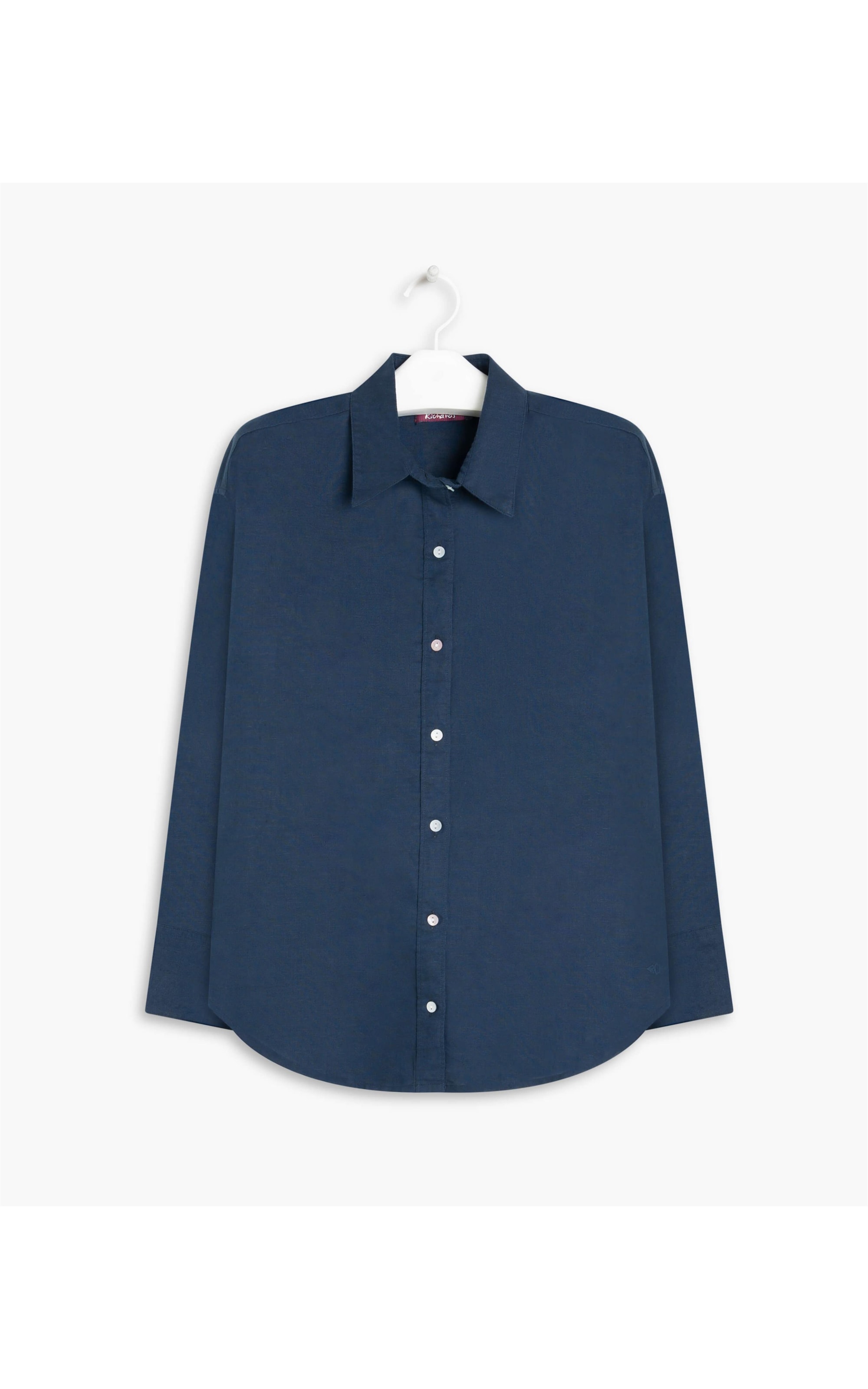 Camisa Linho  Piva Dark Navy