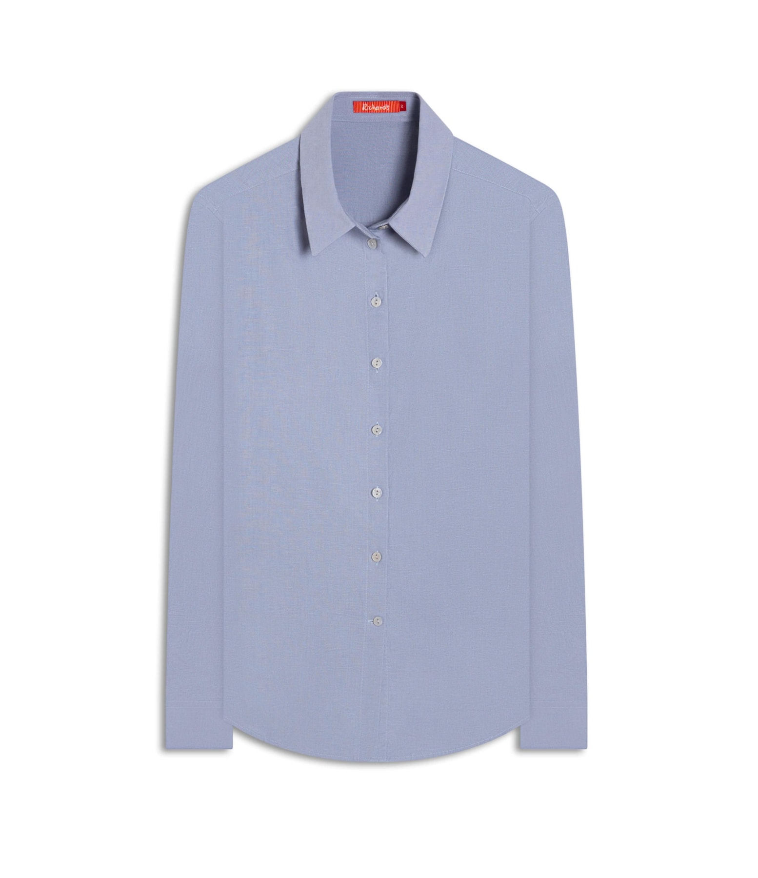 Camisa Linho  Piva  Feminino Azul Claro