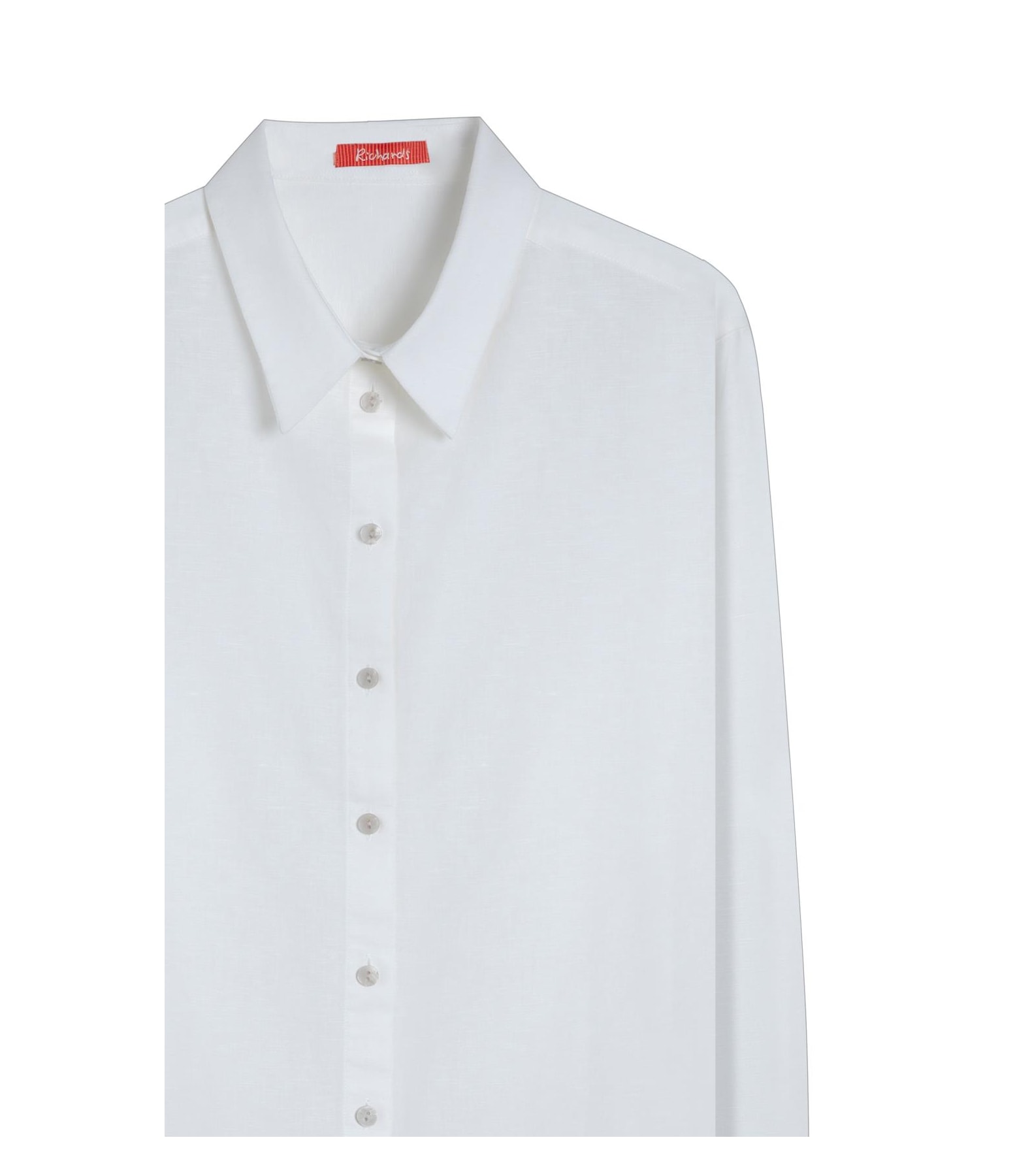 Camisa Linho  Piva  Feminino Branco