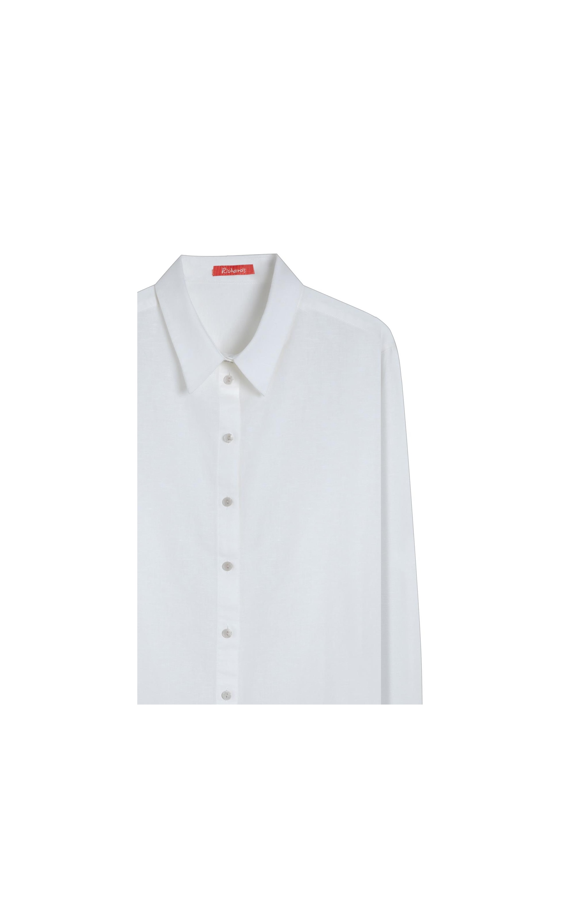 Camisa Linho  Piva  Feminino Branco
