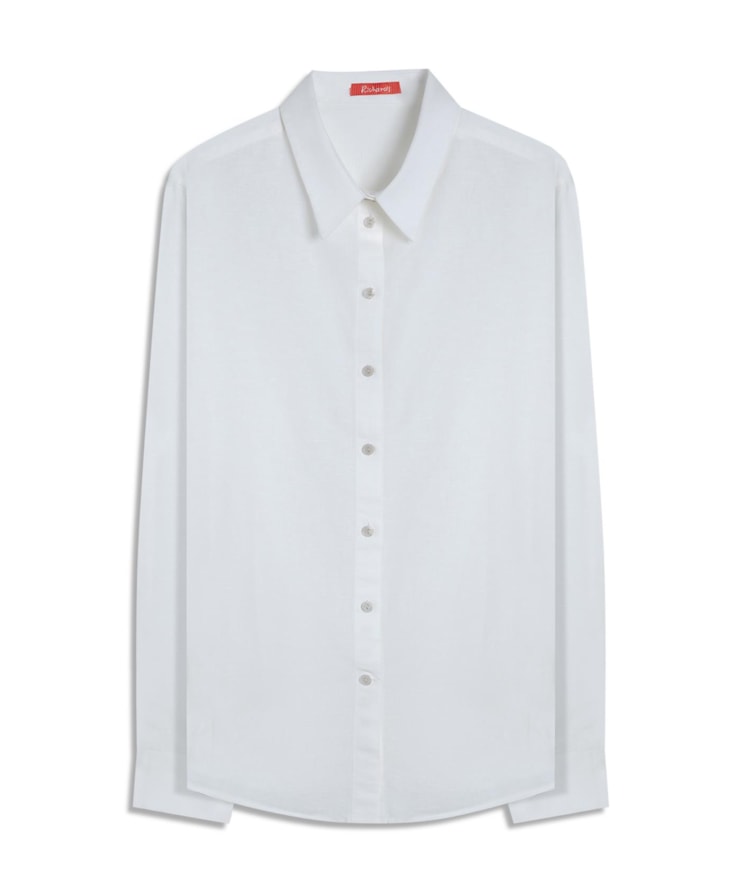 Camisa Linho  Piva  Feminino Branco