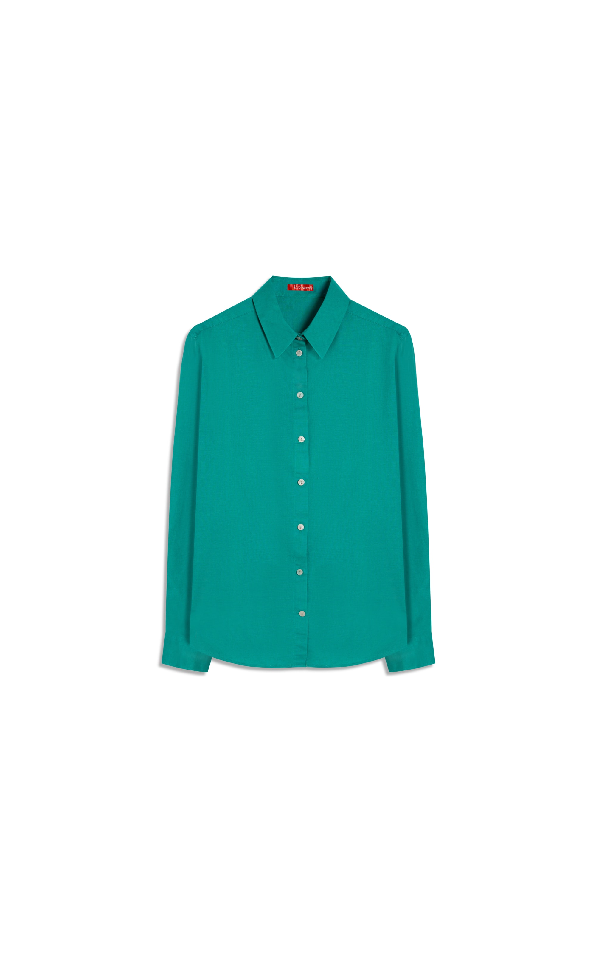 Camisa Linho  Piva  Feminino Esmeralda