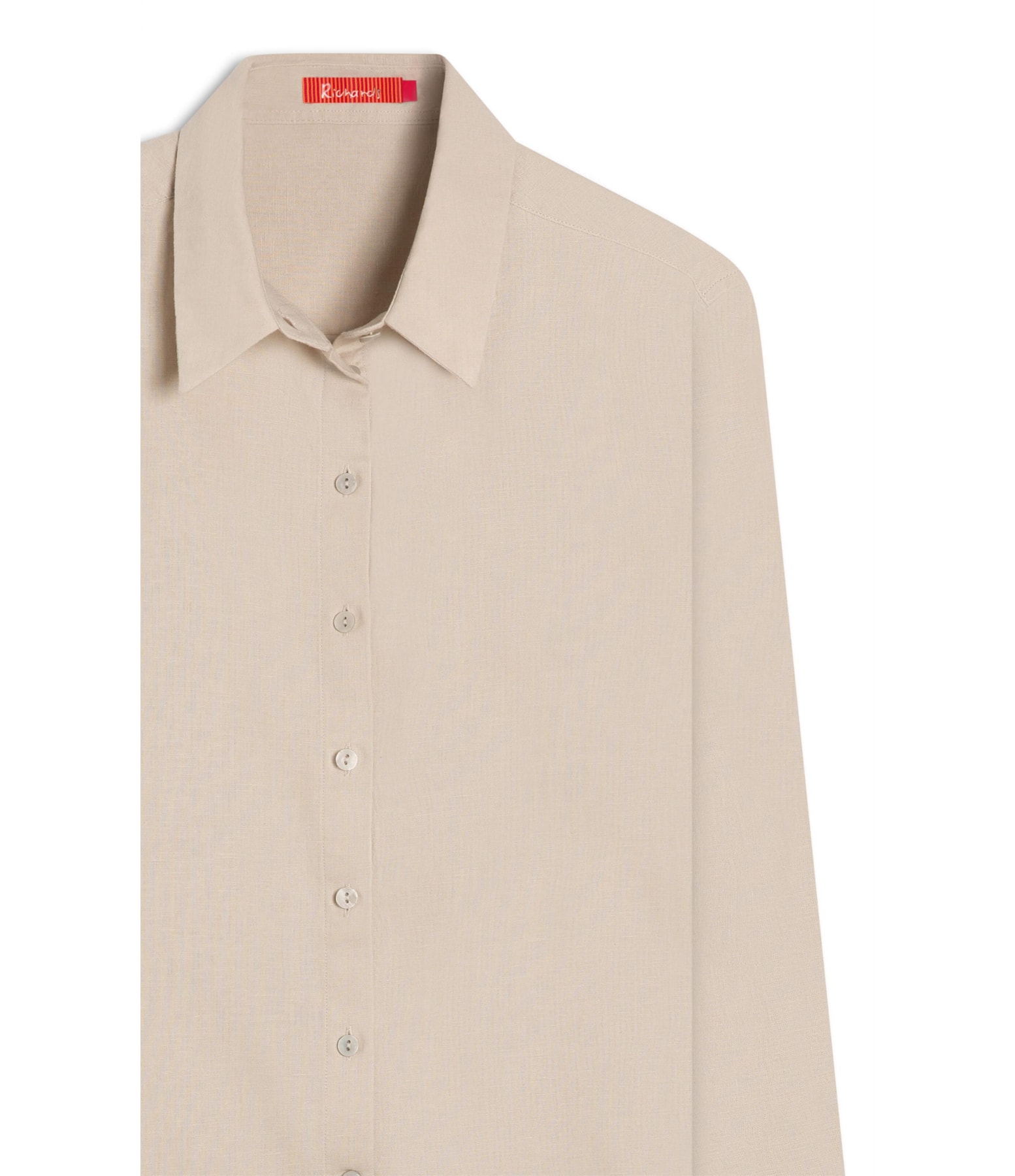 Camisa Linho  Piva  Feminino Gelo