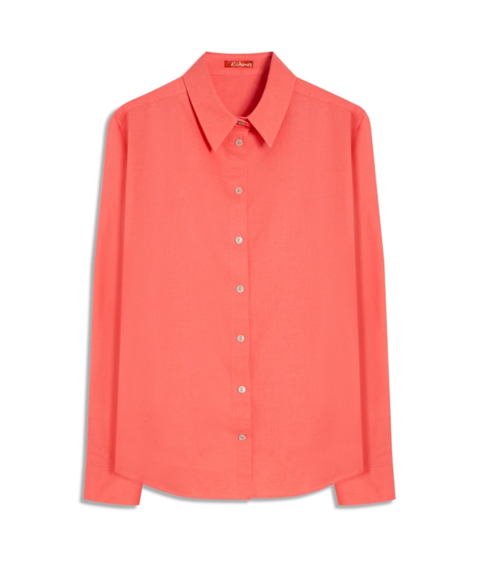Camisa Linho  Piva  Feminino Melancia