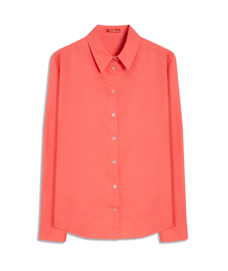 Camisa Linho  Piva  Feminino Melancia