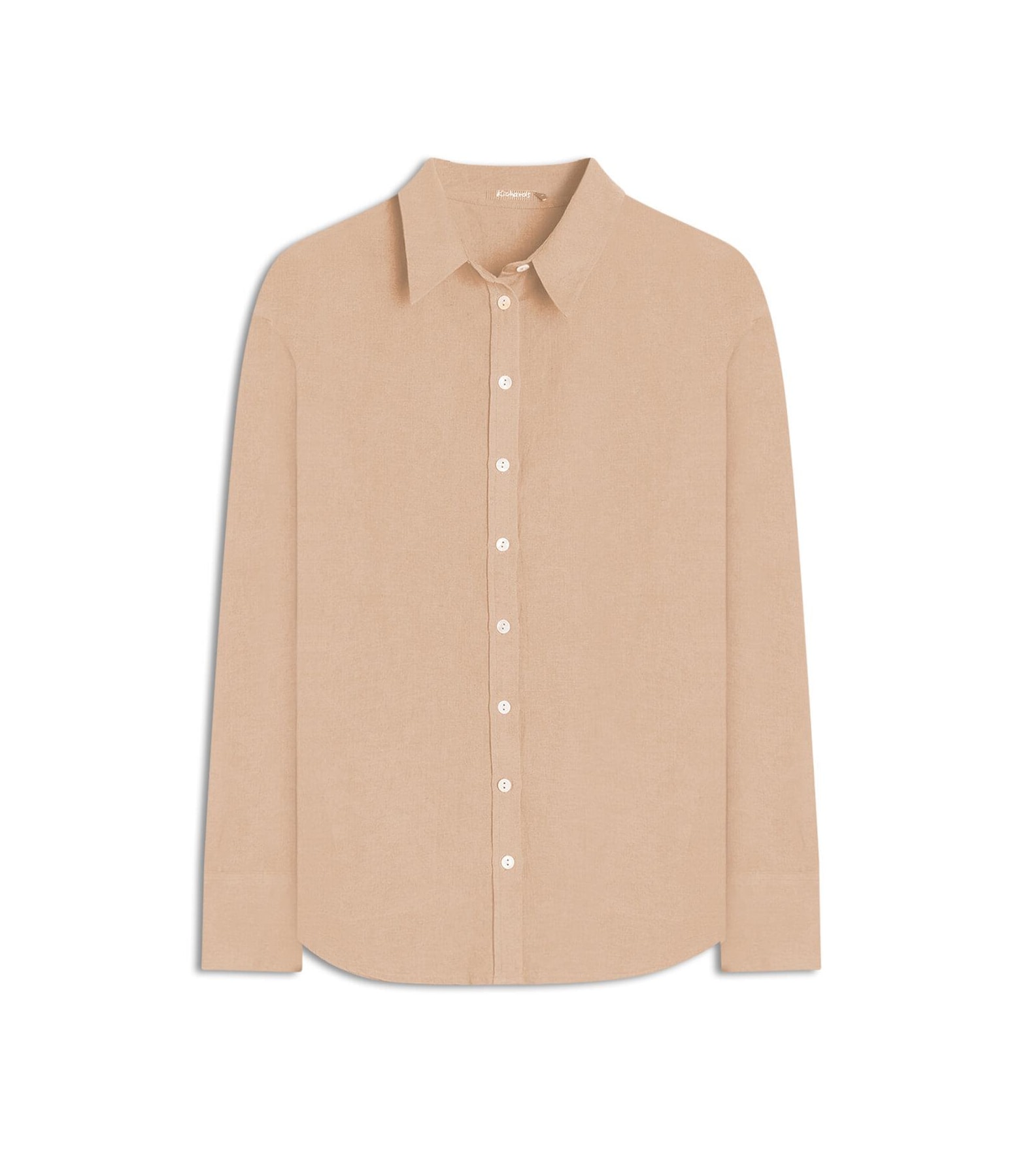 Camisa Linho  Piva  Feminino Nude