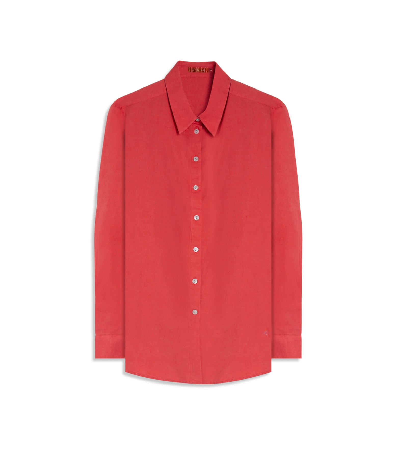 Camisa Linho  Piva  Feminino Rosa Velho