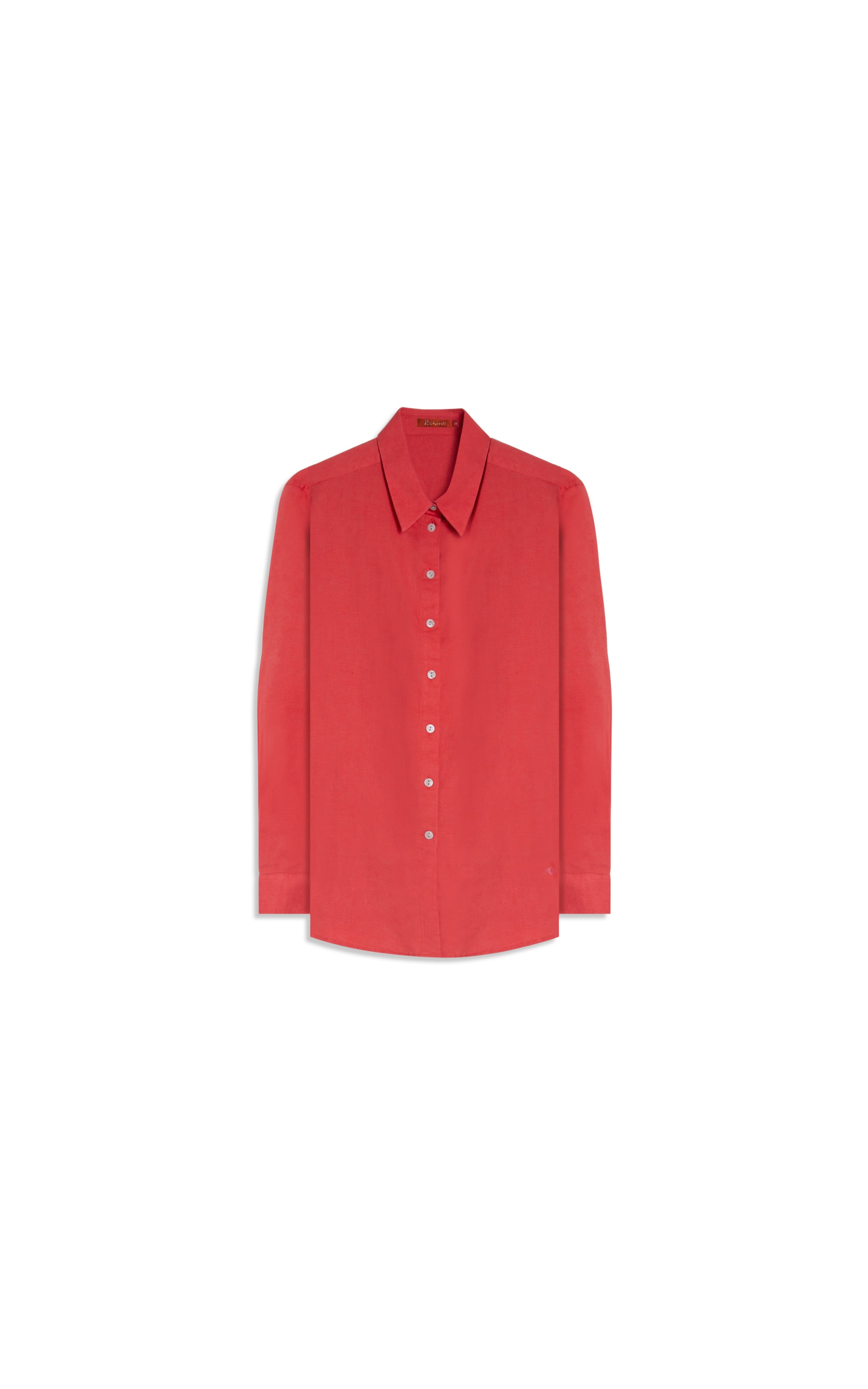 Camisa Linho  Piva  Feminino Rosa Velho
