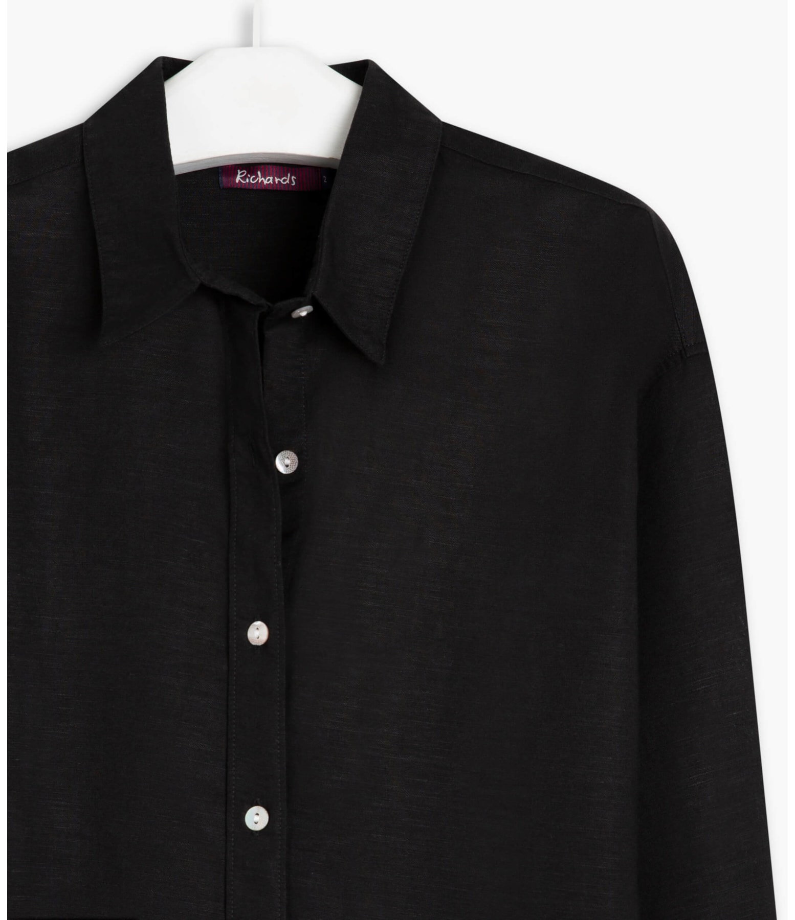 Camisa Linho  Piva Preto