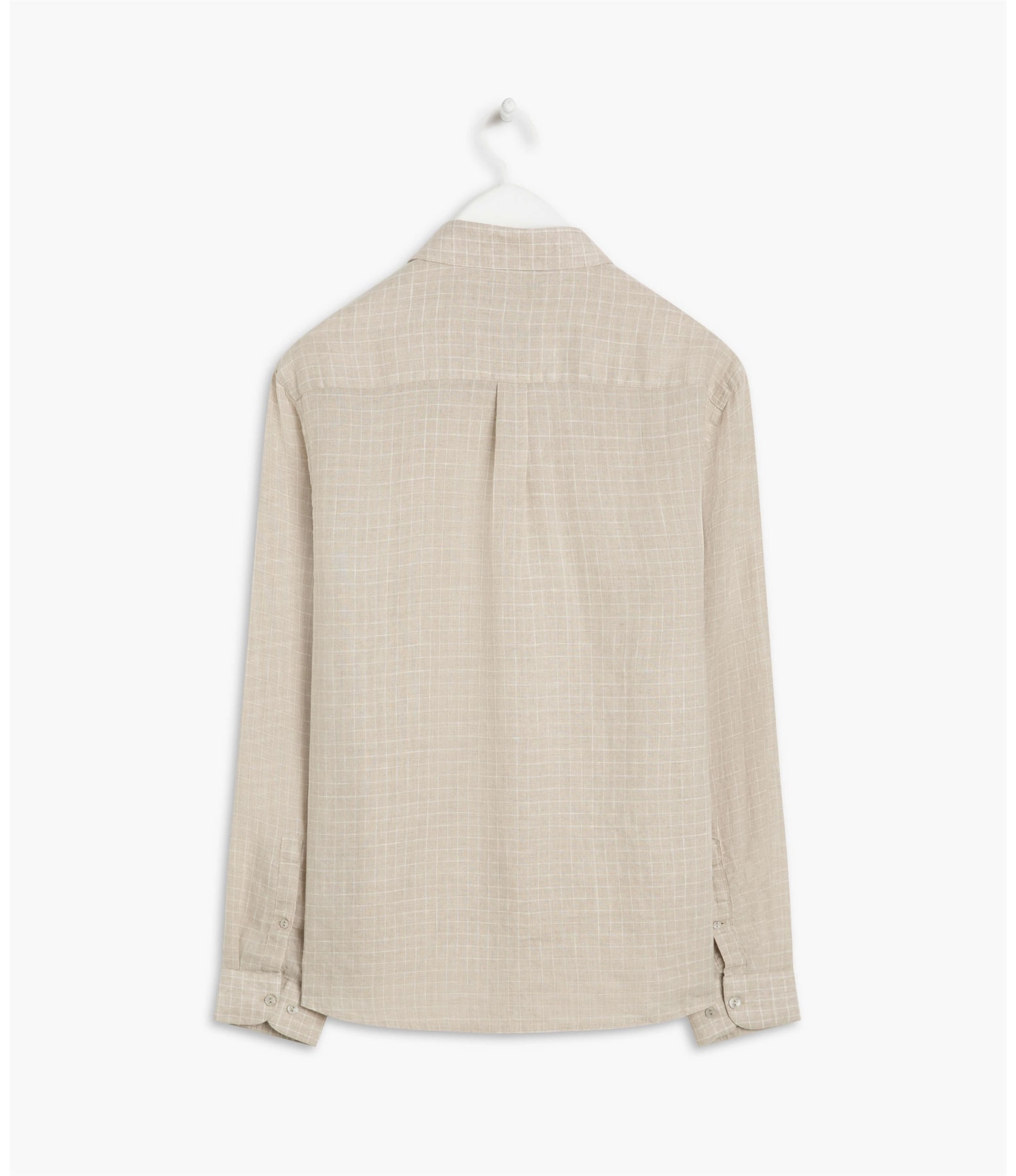 Camisa Linho  Puro  Caetano Bege