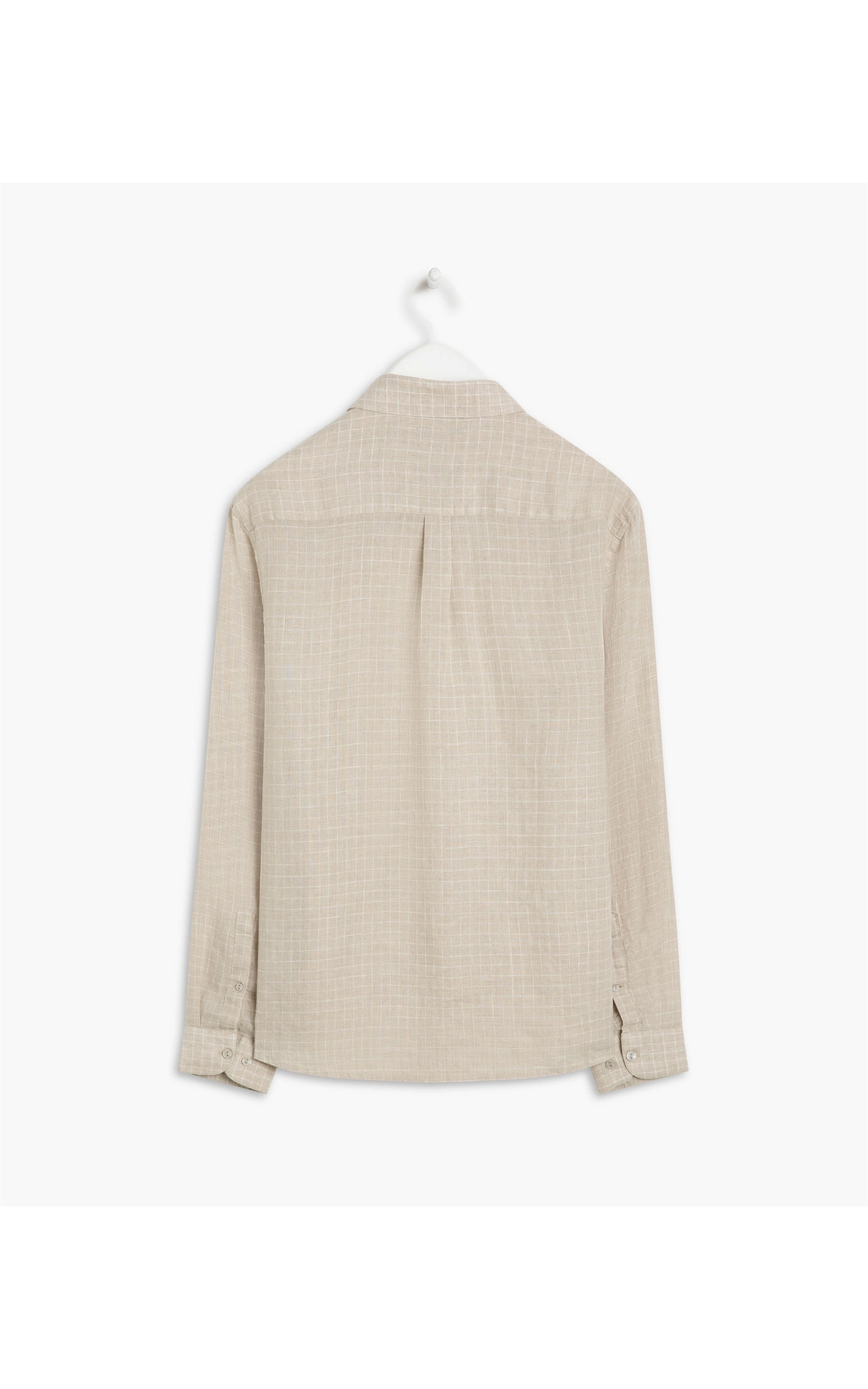 Camisa Linho  Puro  Caetano Bege
