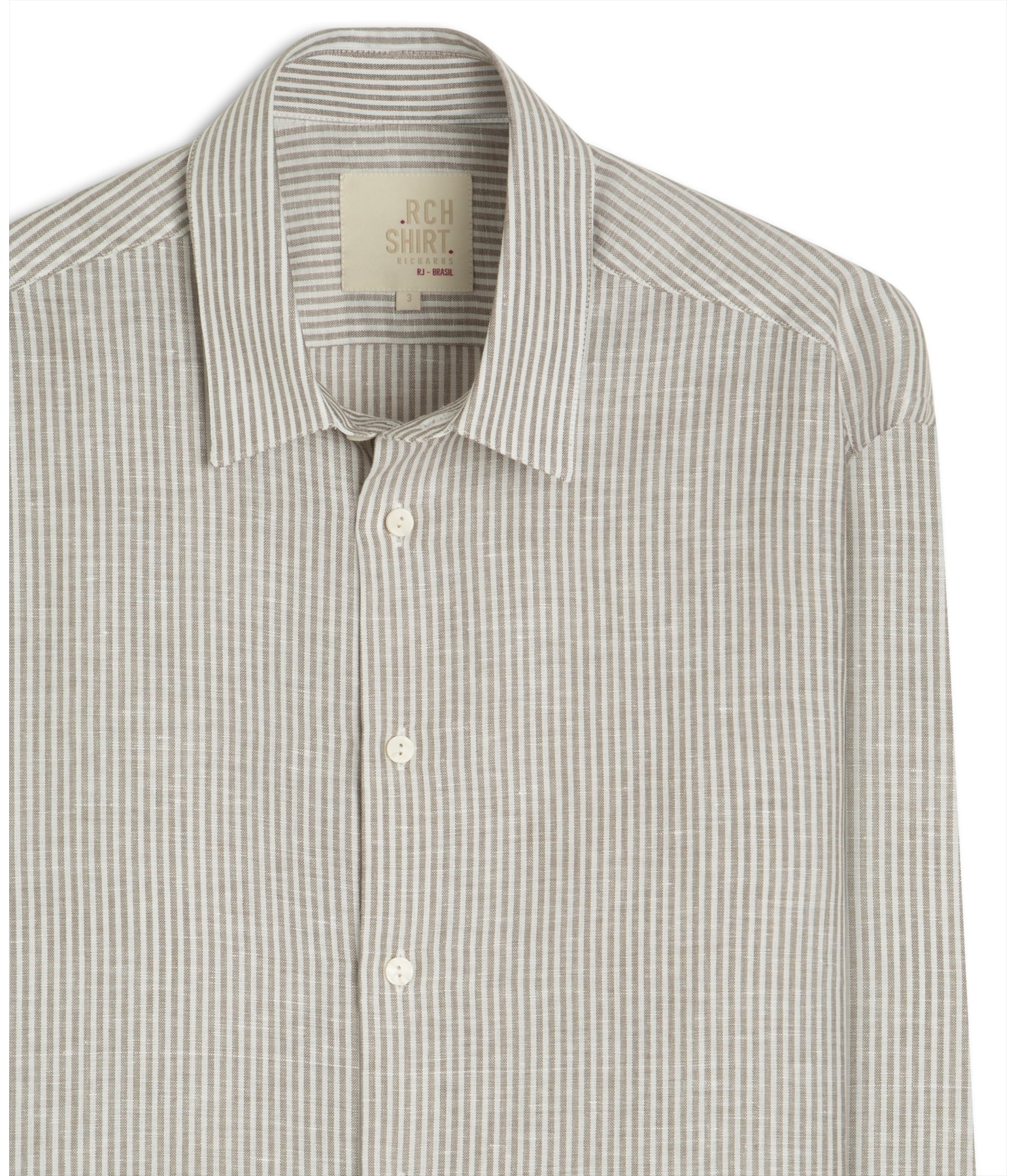 Camisa Linho  Raul Tabaco