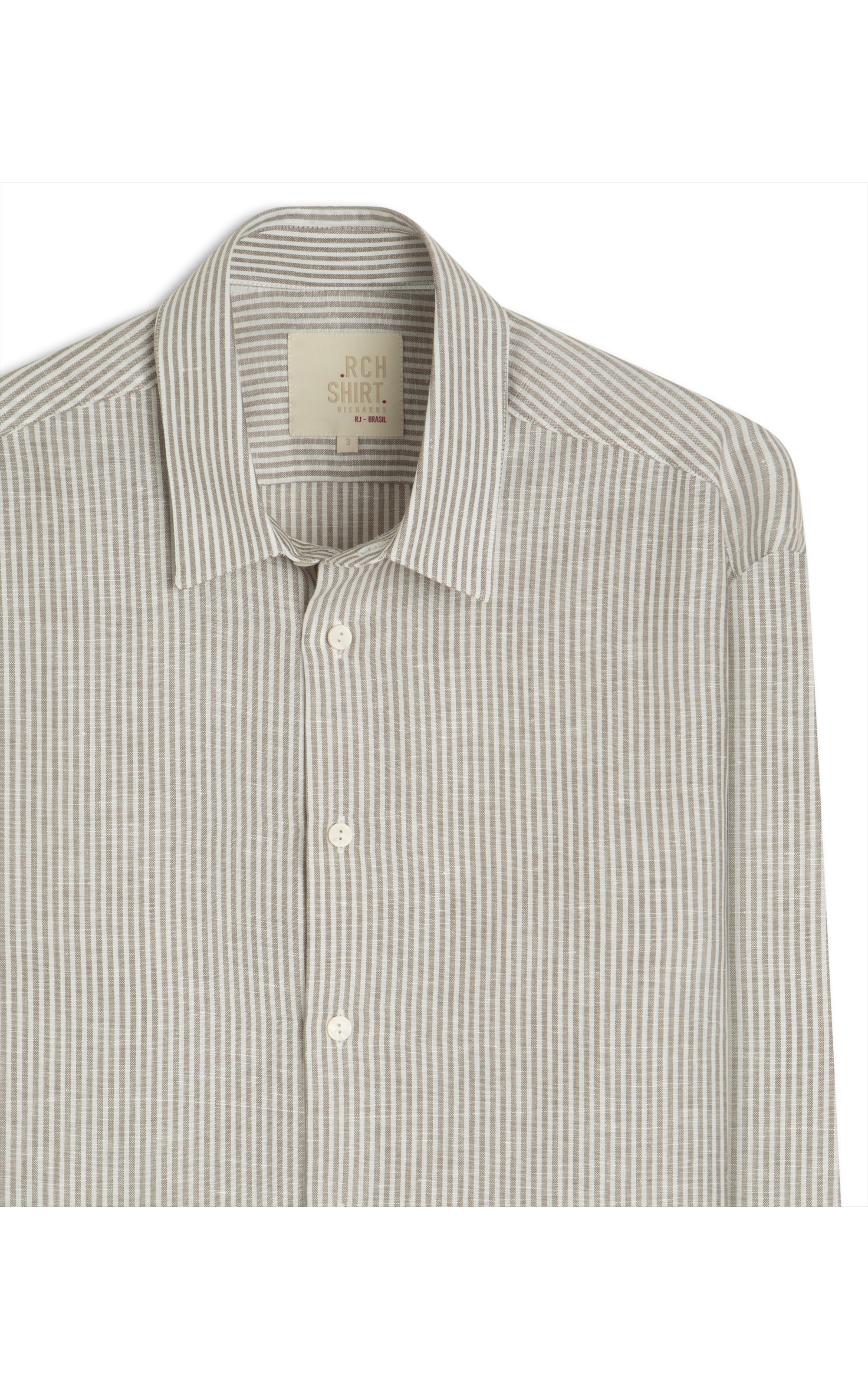 Camisa Linho  Raul Tabaco