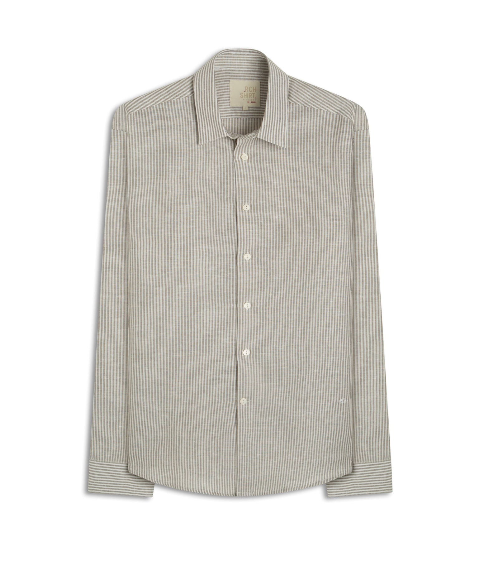 Camisa Linho  Raul Tabaco