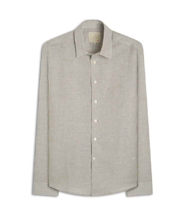 Camisa Linho  Raul Tabaco