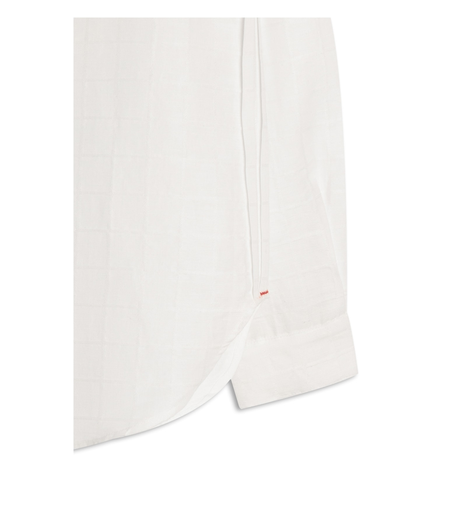  Camisa Linho  Regi  Checks Branco