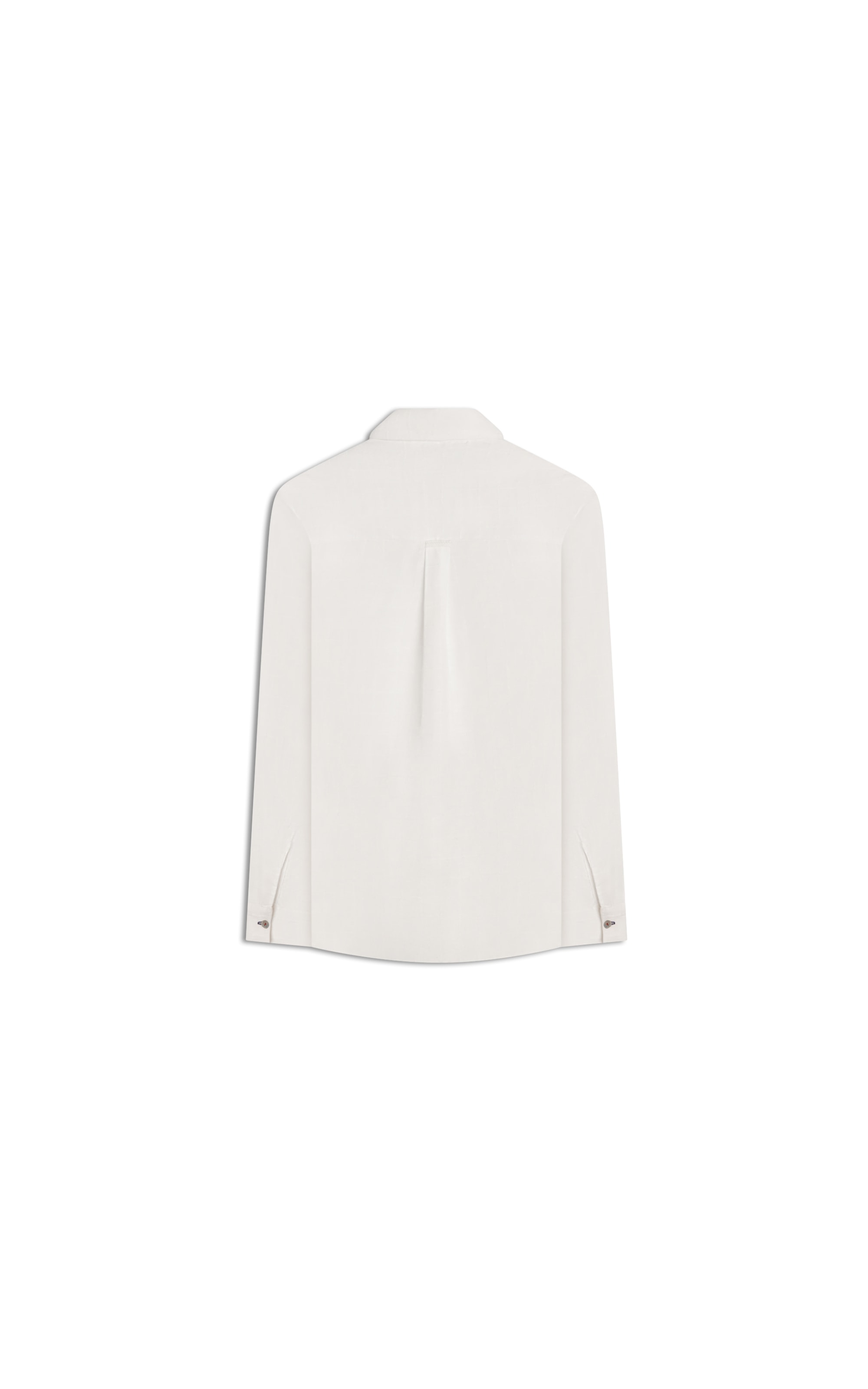  Camisa Linho  Regi  Checks Branco
