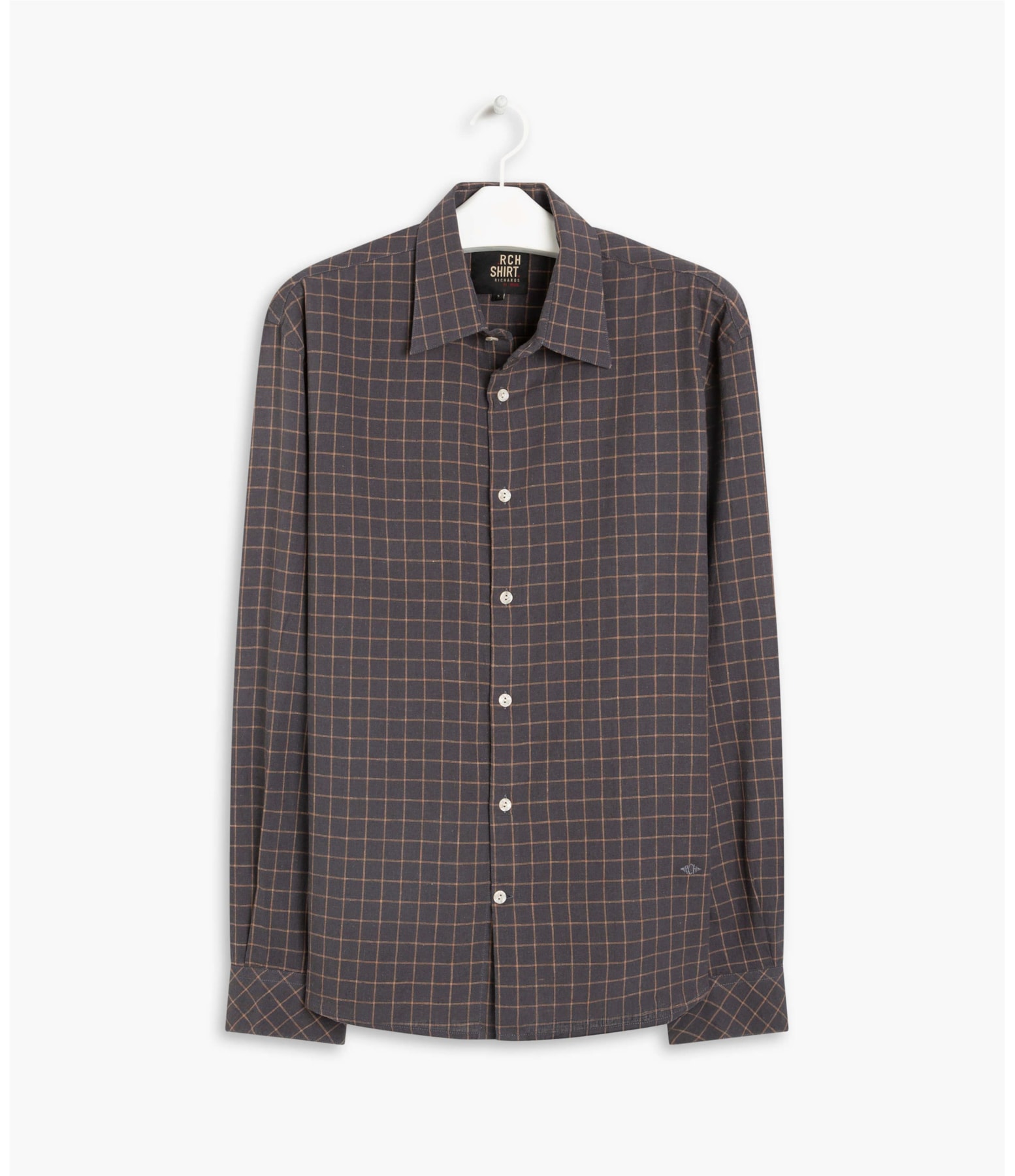 Camisa Linho  Renan Chumbo Mescla