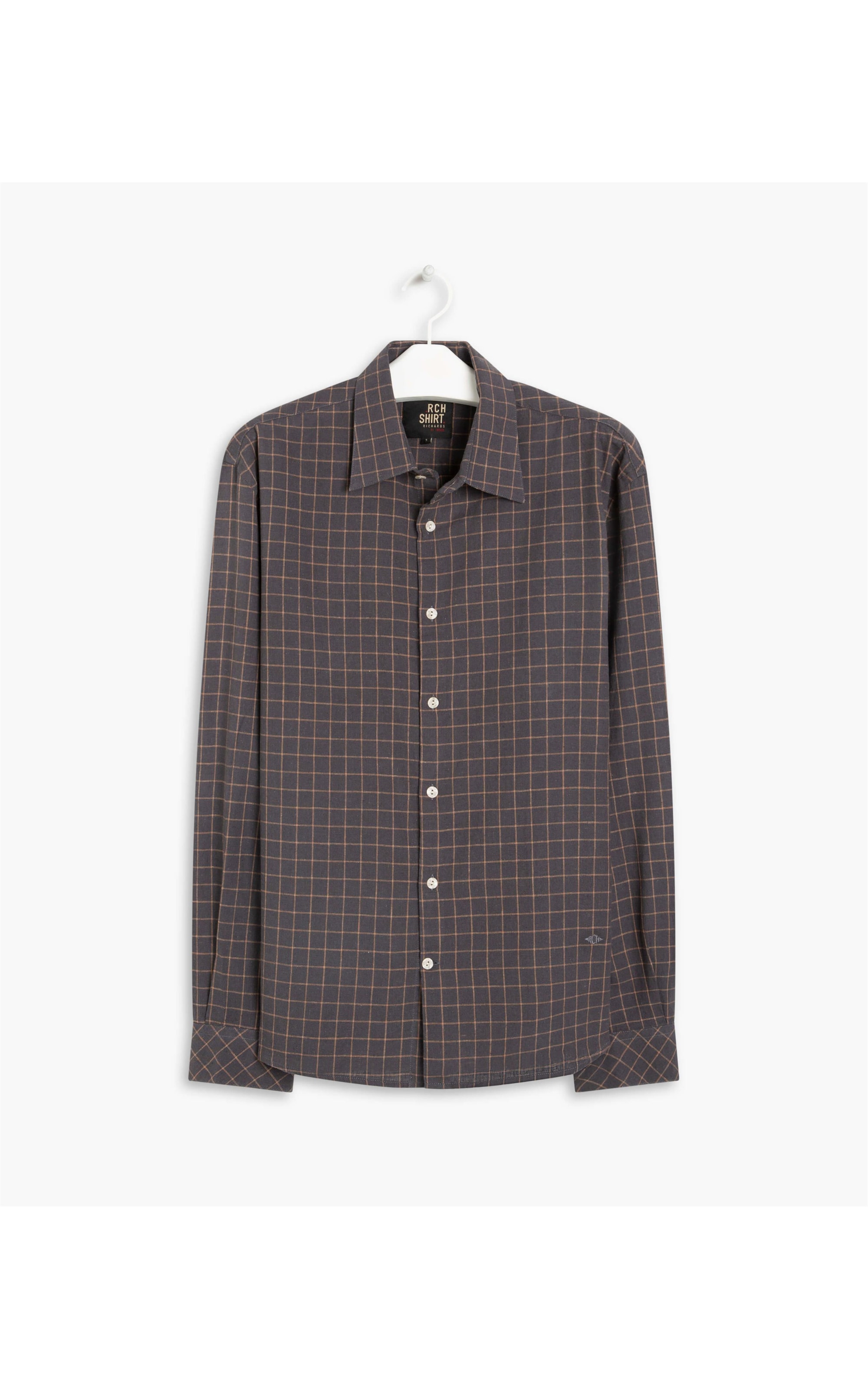 Camisa Linho  Renan Chumbo Mescla