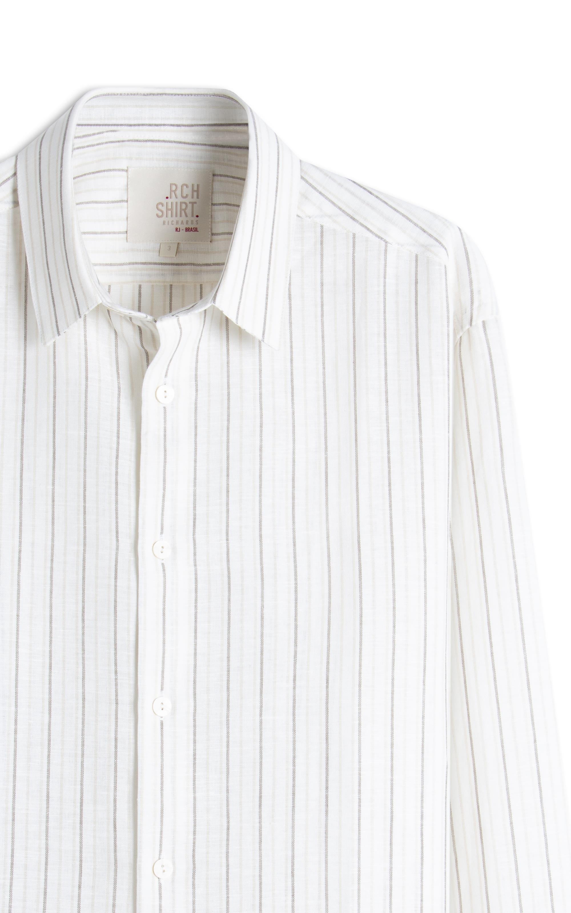 Camisa Linho Roberto Caqui