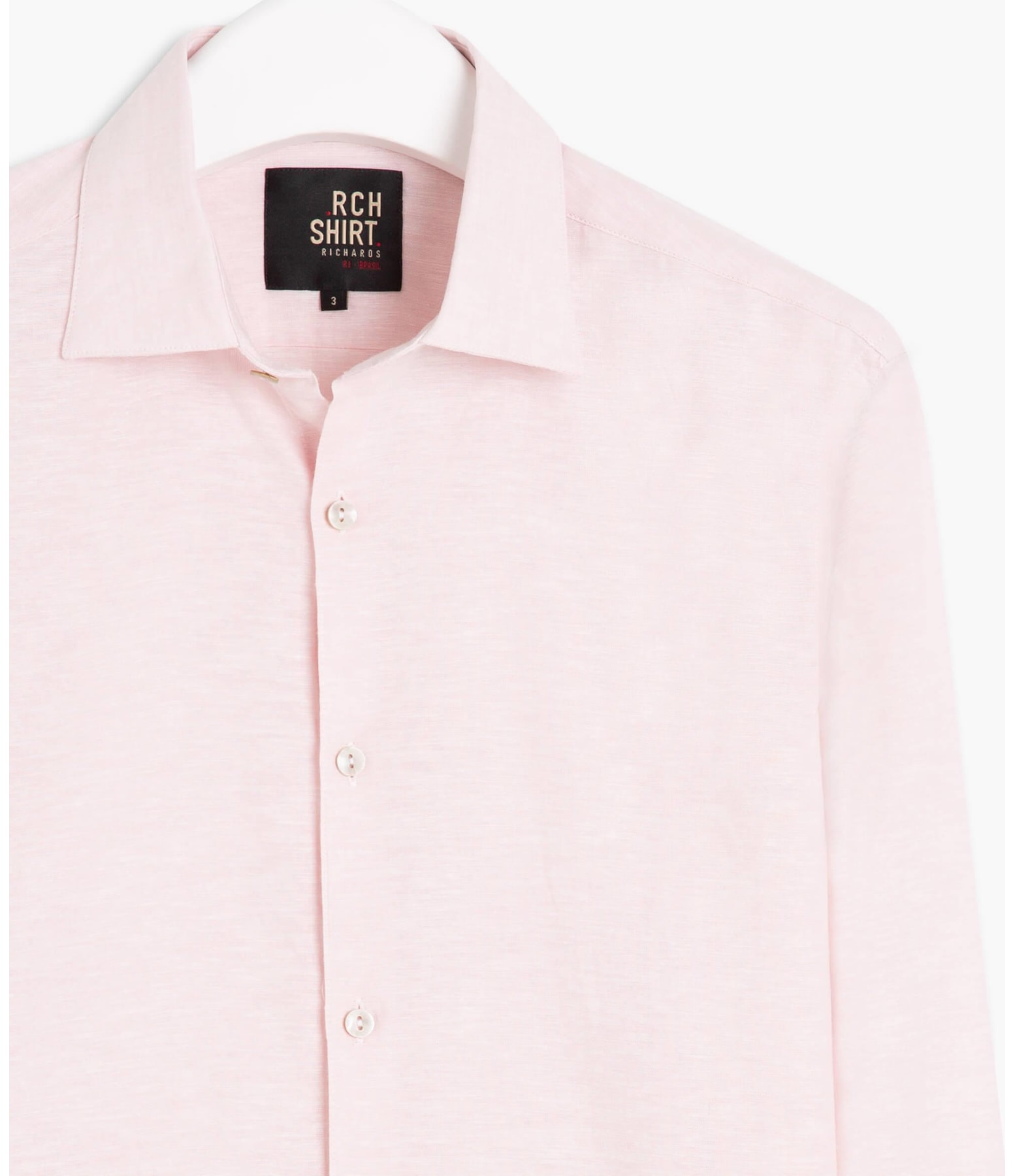 Camisa Linho Rosa