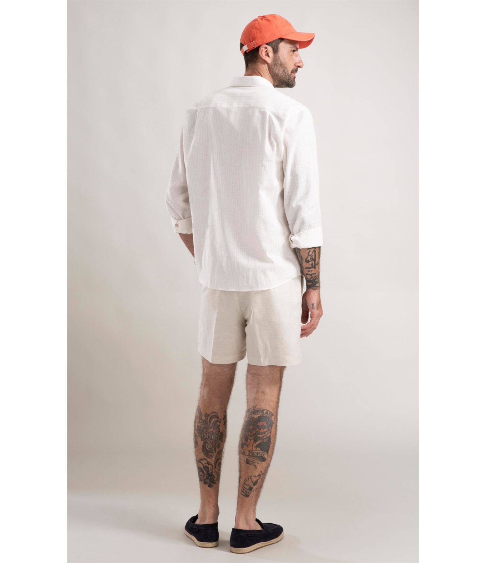 Camisa Linho Rosa
