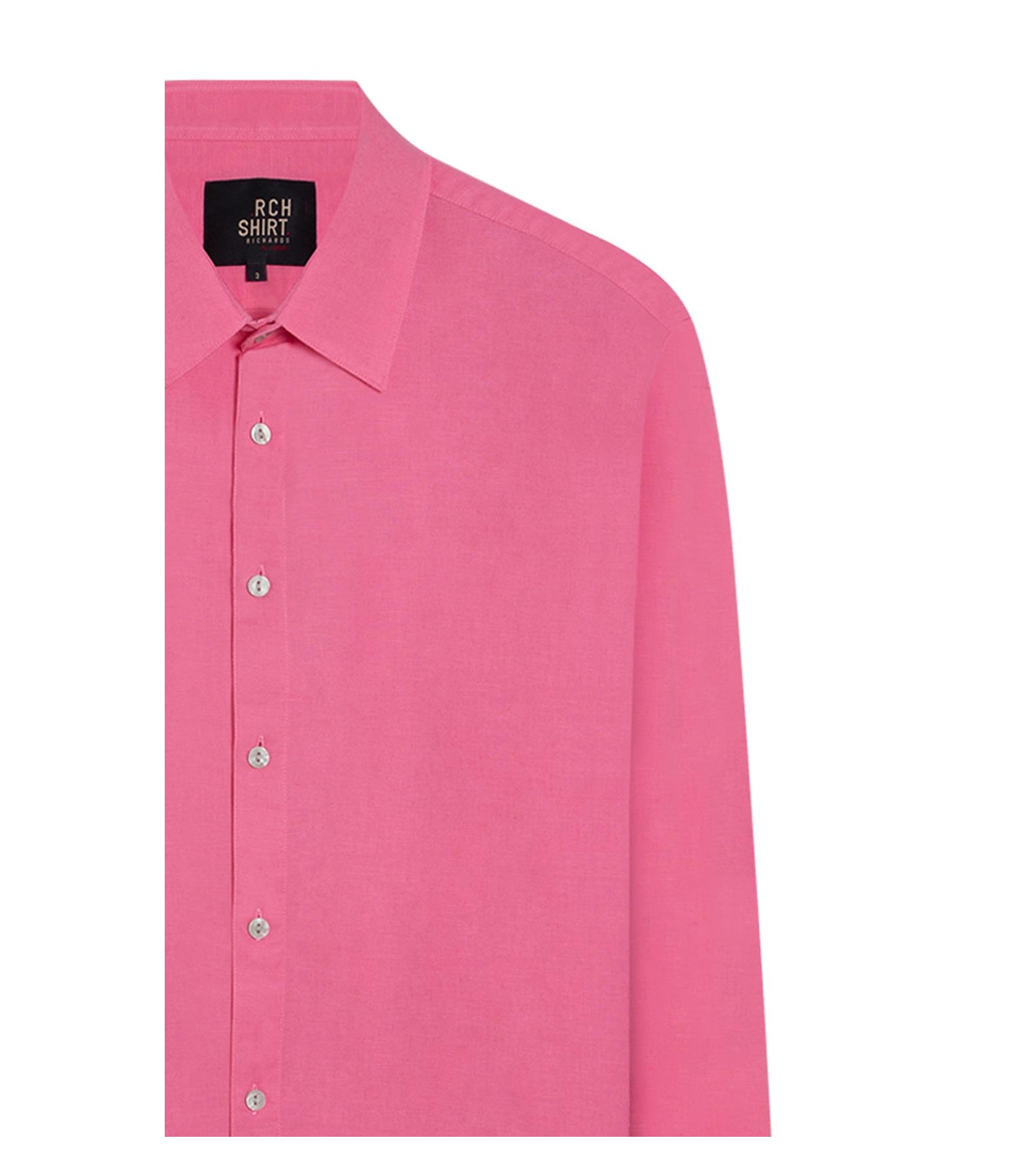 Camisa Linho Rosa Gum