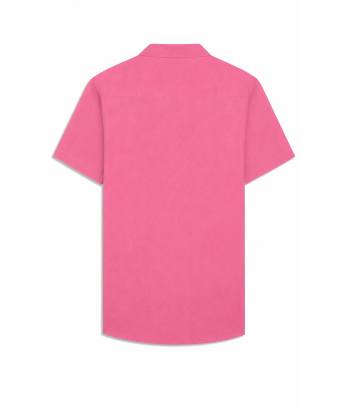 Camisa Linho Rosa Gum