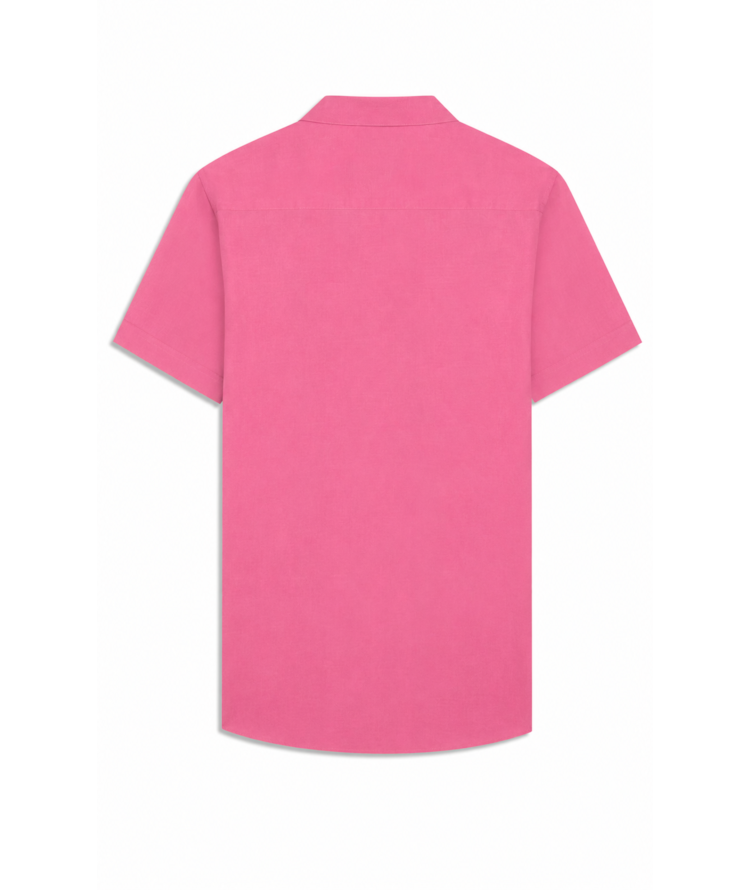 Camisa Linho Rosa Gum
