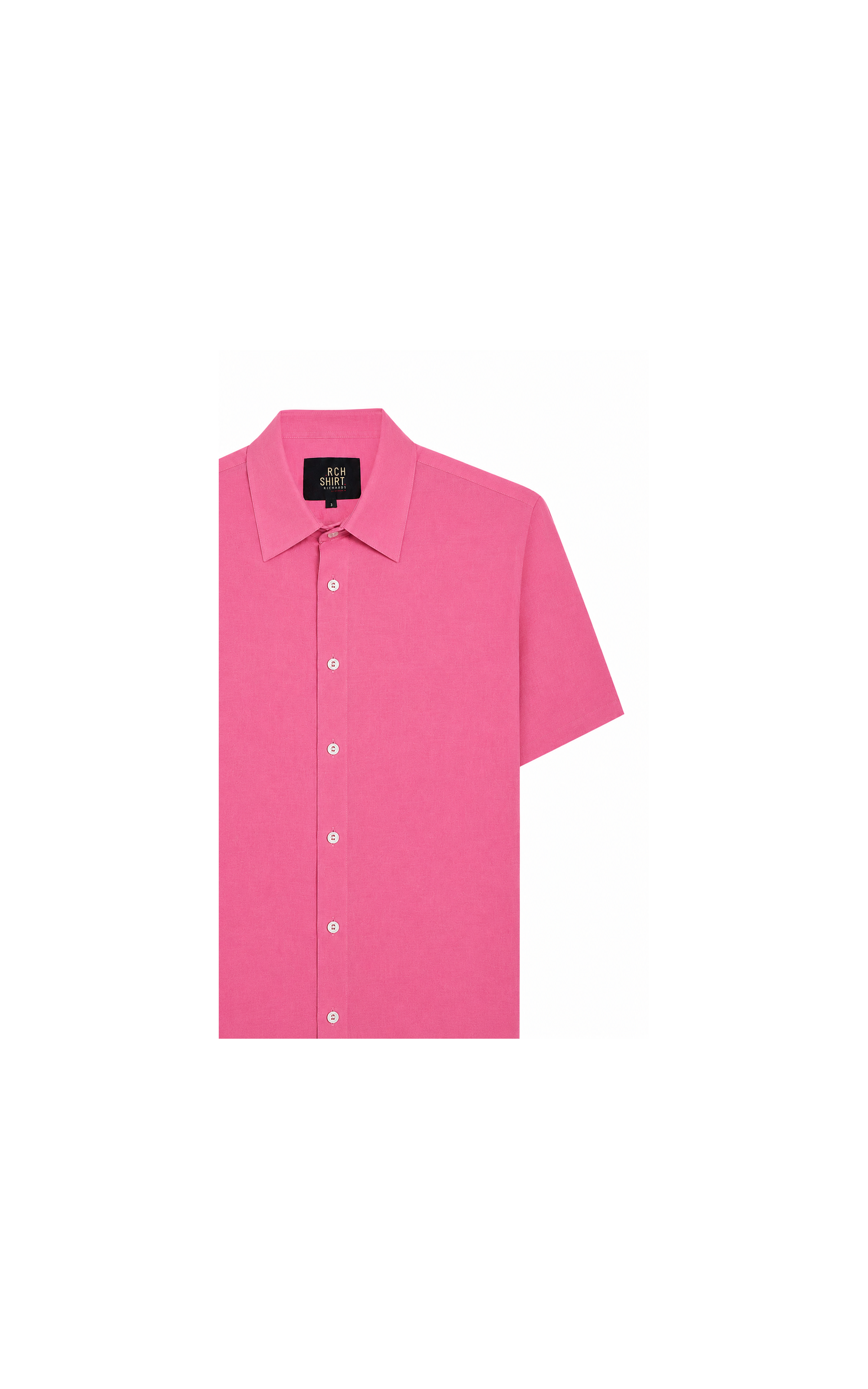 Camisa Linho Rosa Gum