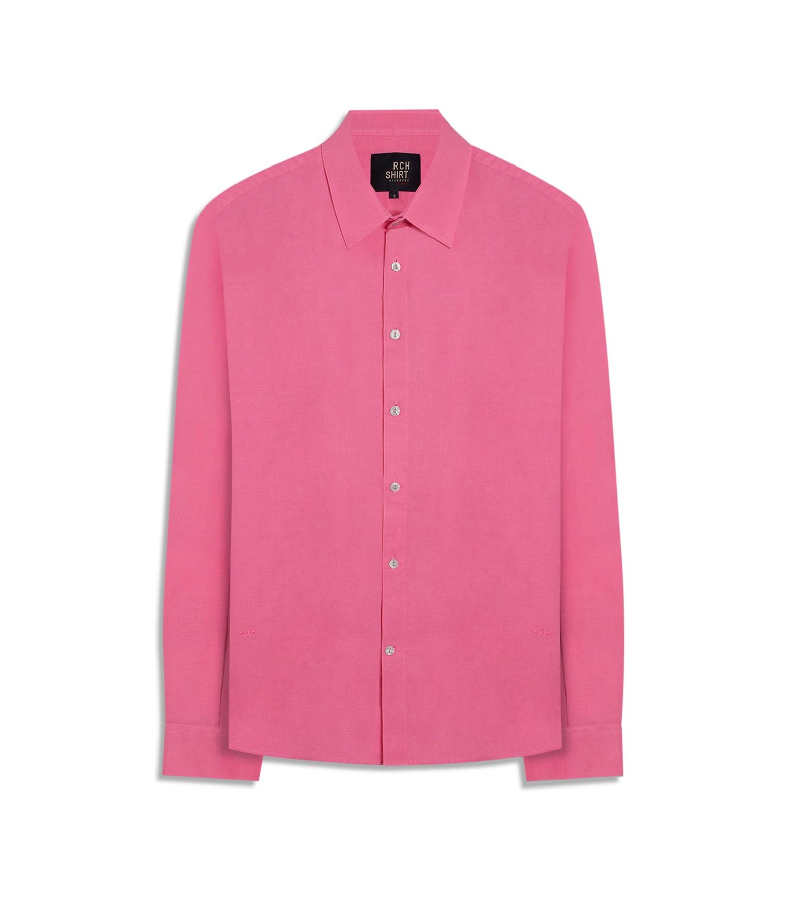 Camisa Linho Rosa Gum