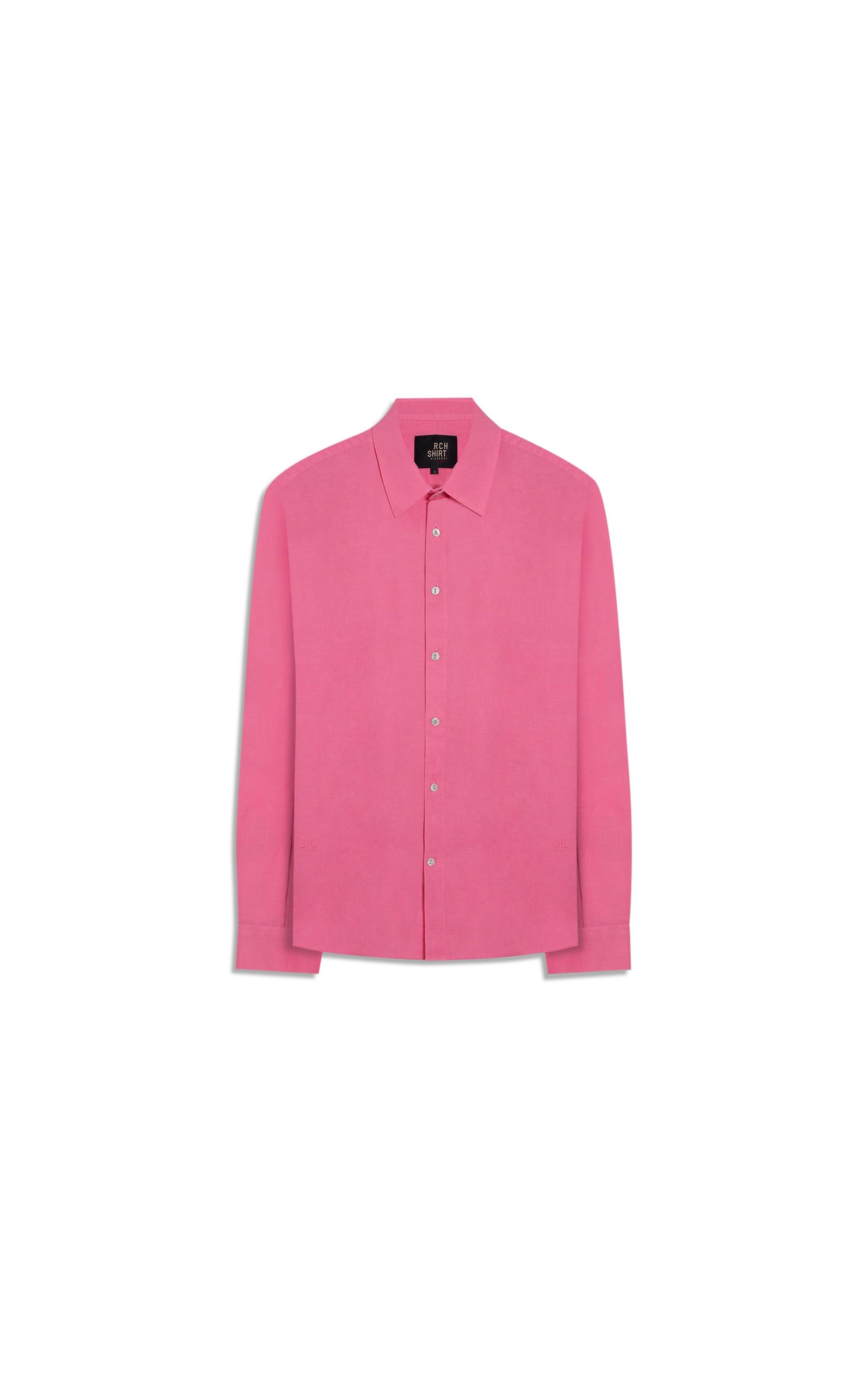 Camisa Linho Rosa Gum