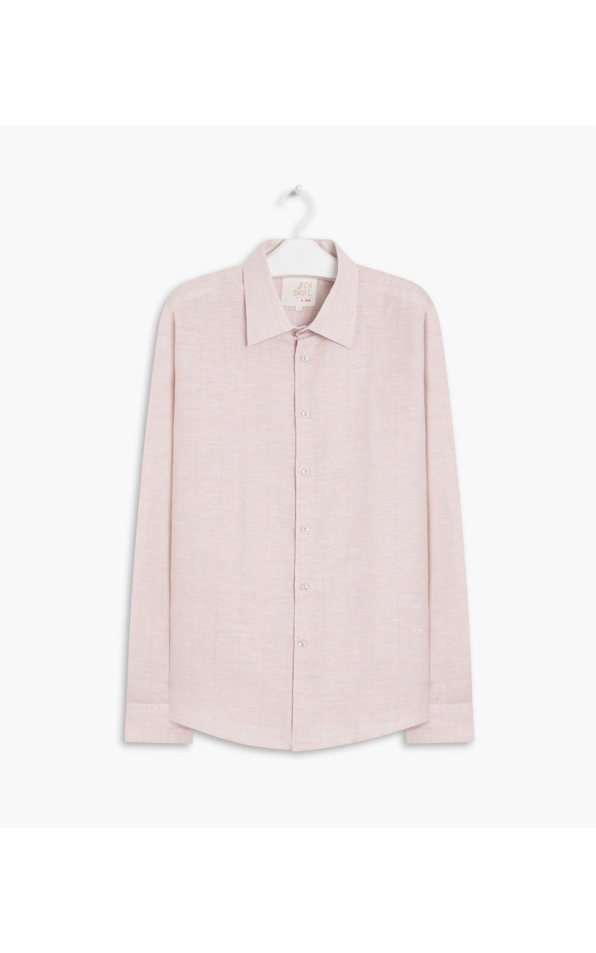 Camisa Linho  Rose Types Rosa Dirty