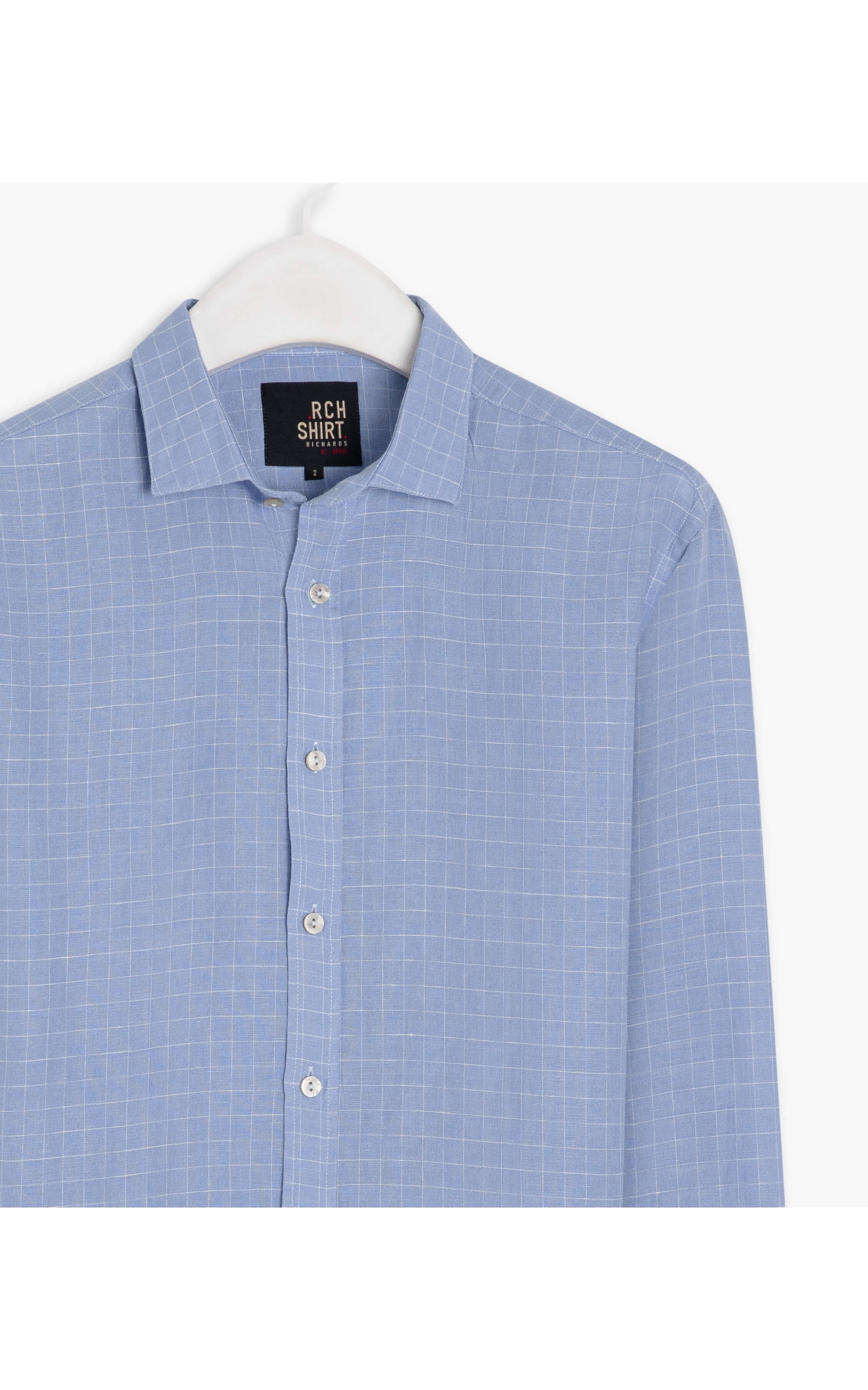Camisa Linho  Rud Azul Bic