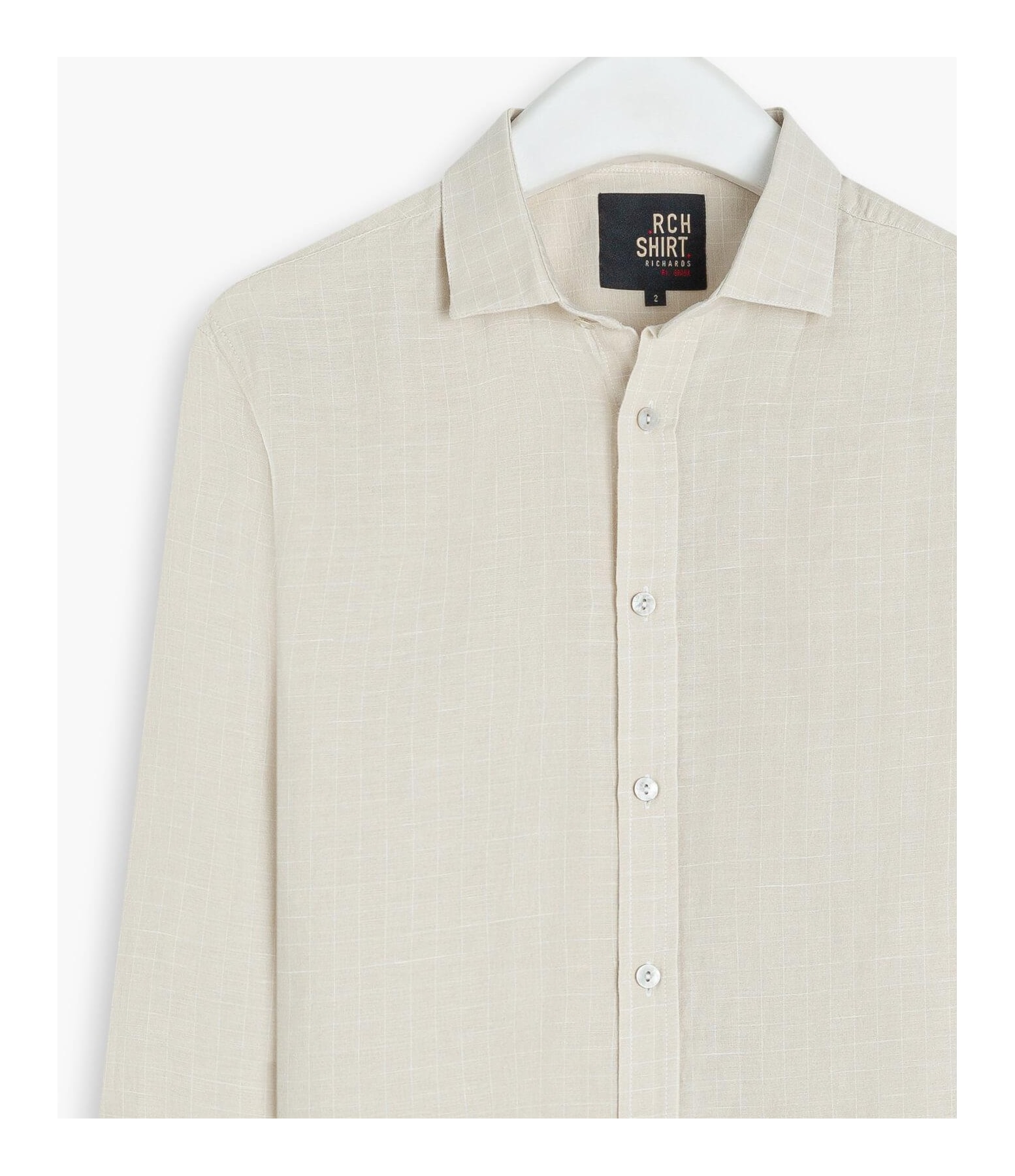 Camisa Linho  Rud Bege