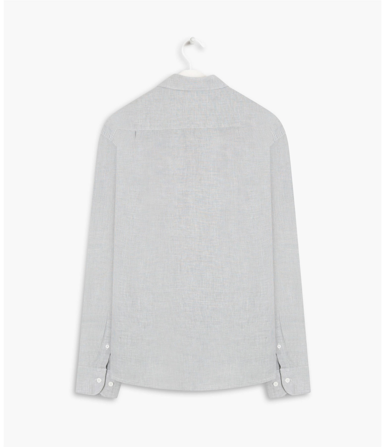 Camisa Linho  Ryan Cinza Claro