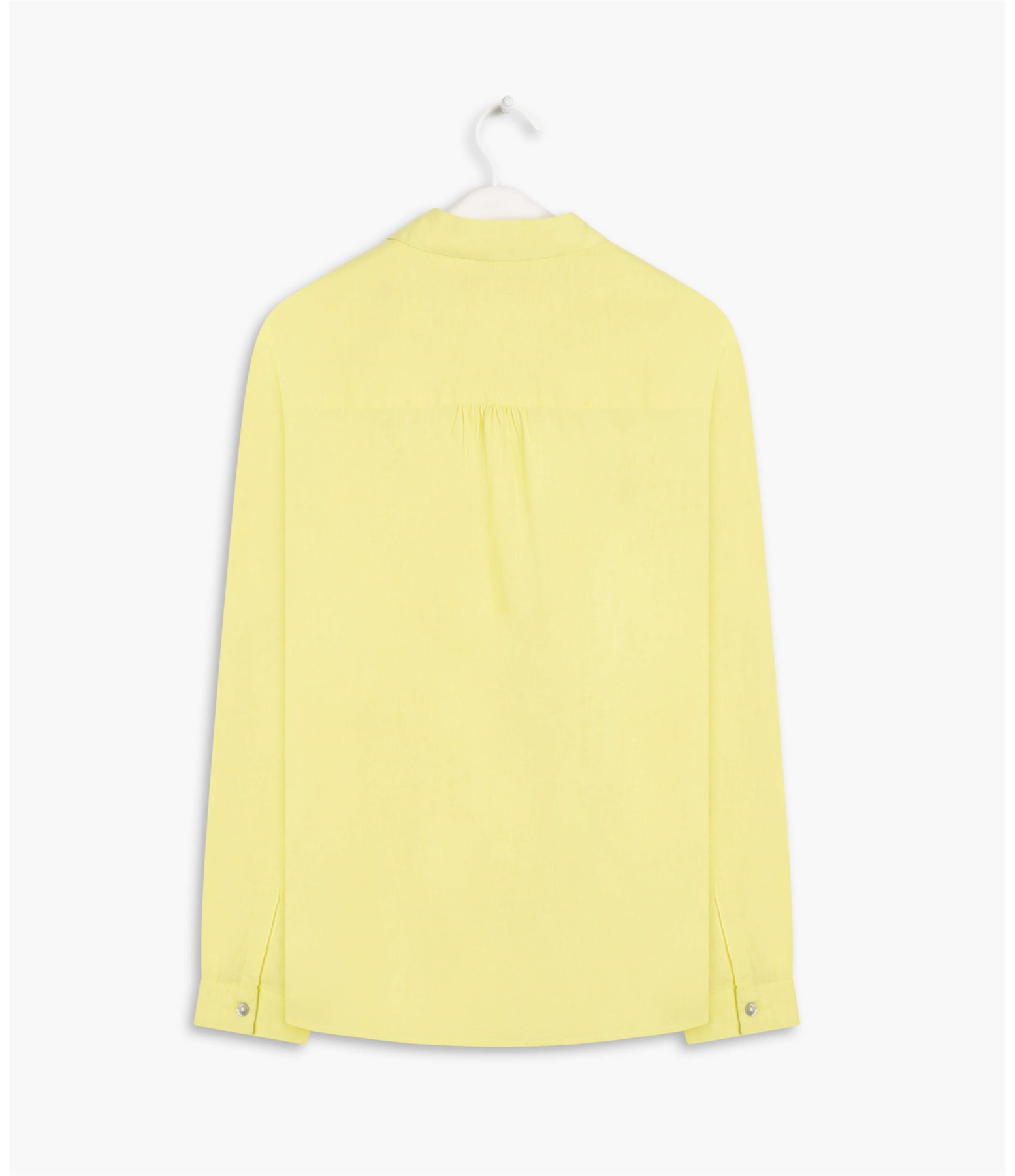 Camisa Linho  Sardenha Amarelo Limao