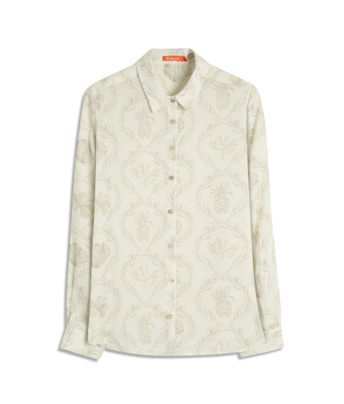 Camisa Linho  Sardenha Camafeu Sandy