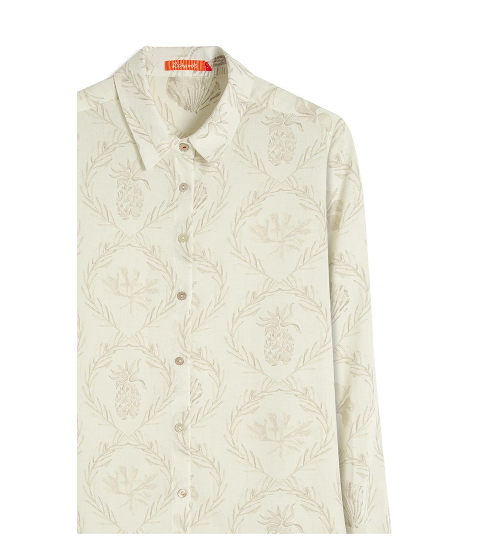Camisa Linho  Sardenha Camafeu Sandy