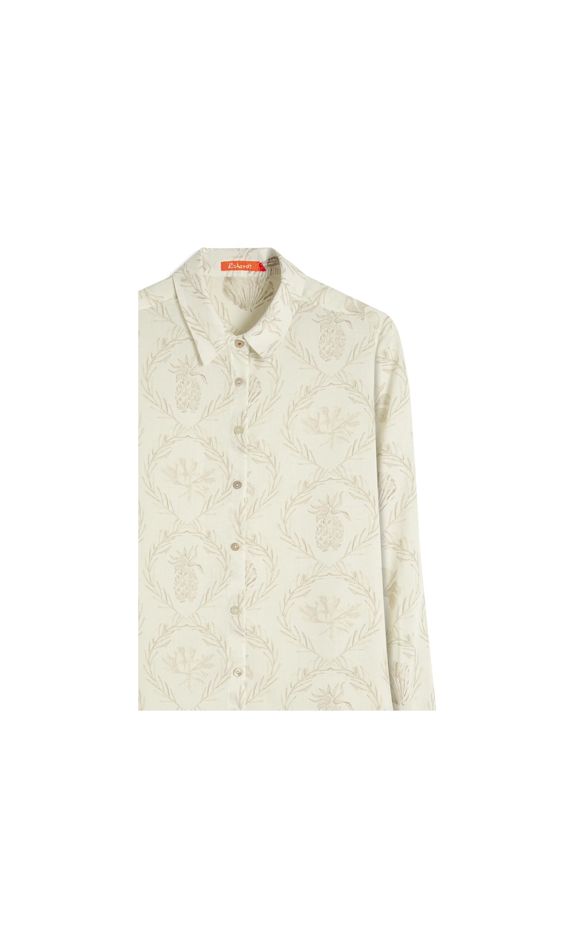 Camisa Linho  Sardenha Camafeu Sandy