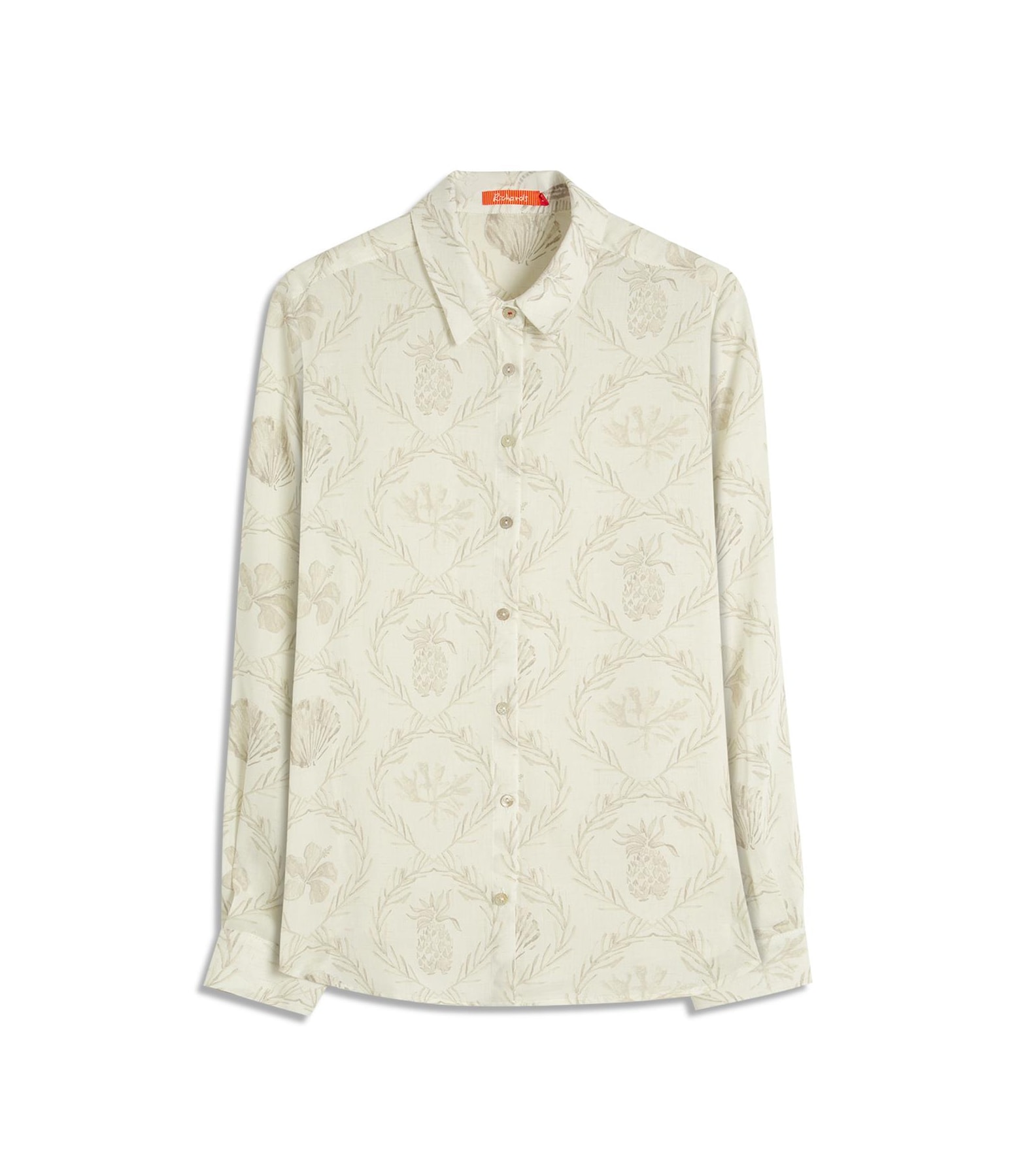 Camisa Linho  Sardenha Camafeu Sandy